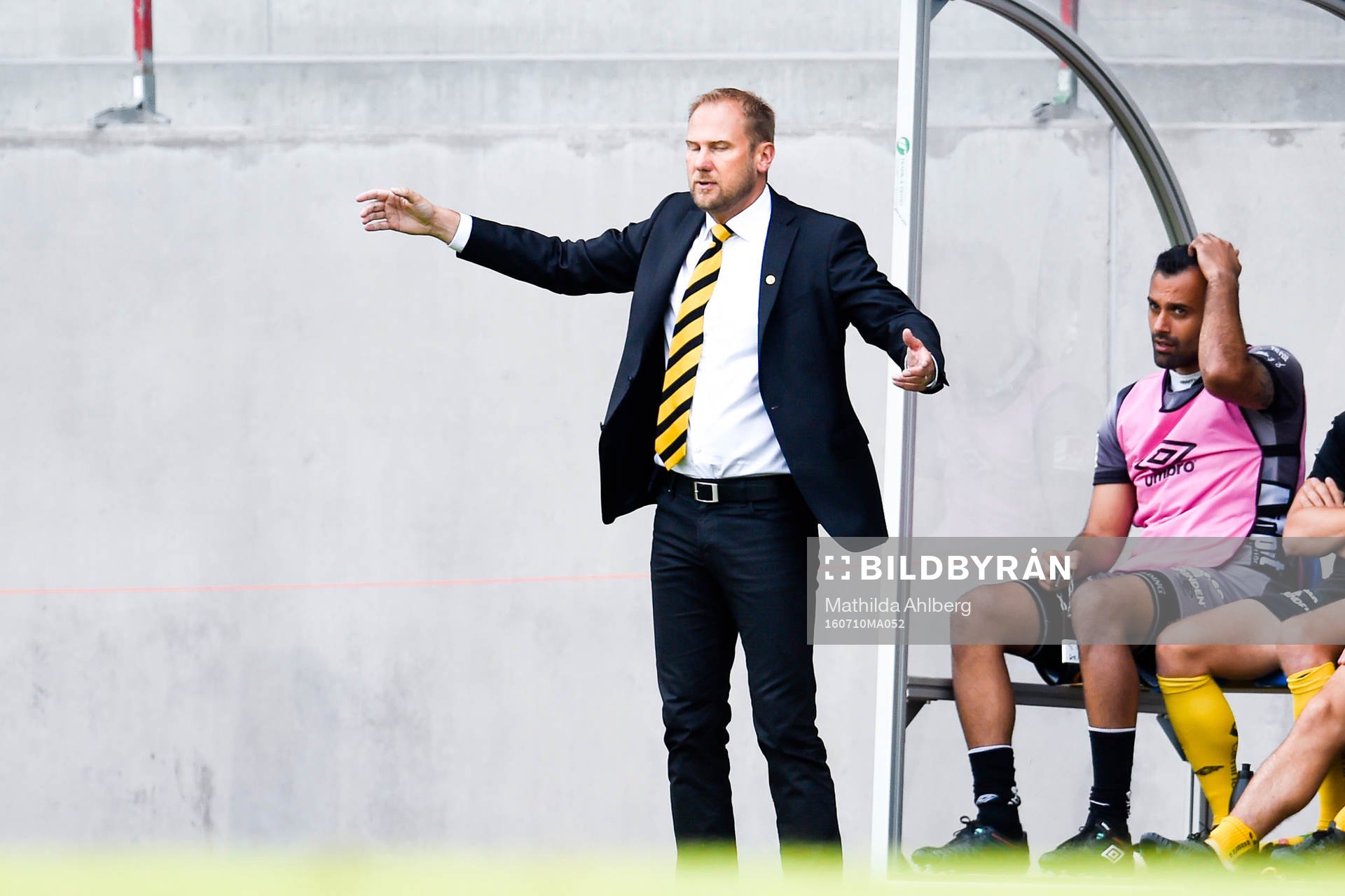 Elfsborgs manager Magnus Haglund