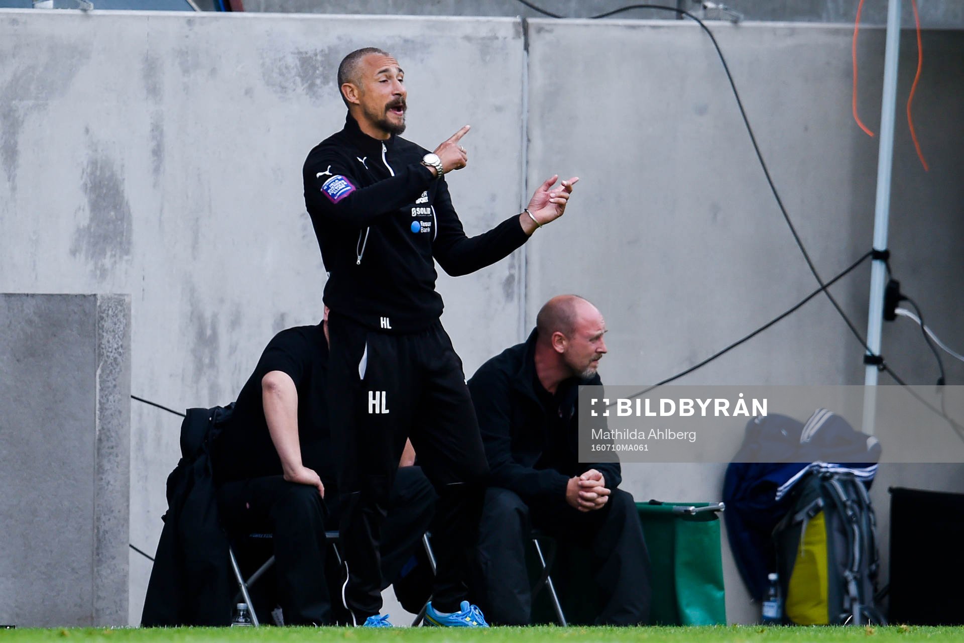 Helsingborgs manager Henrik Larsson