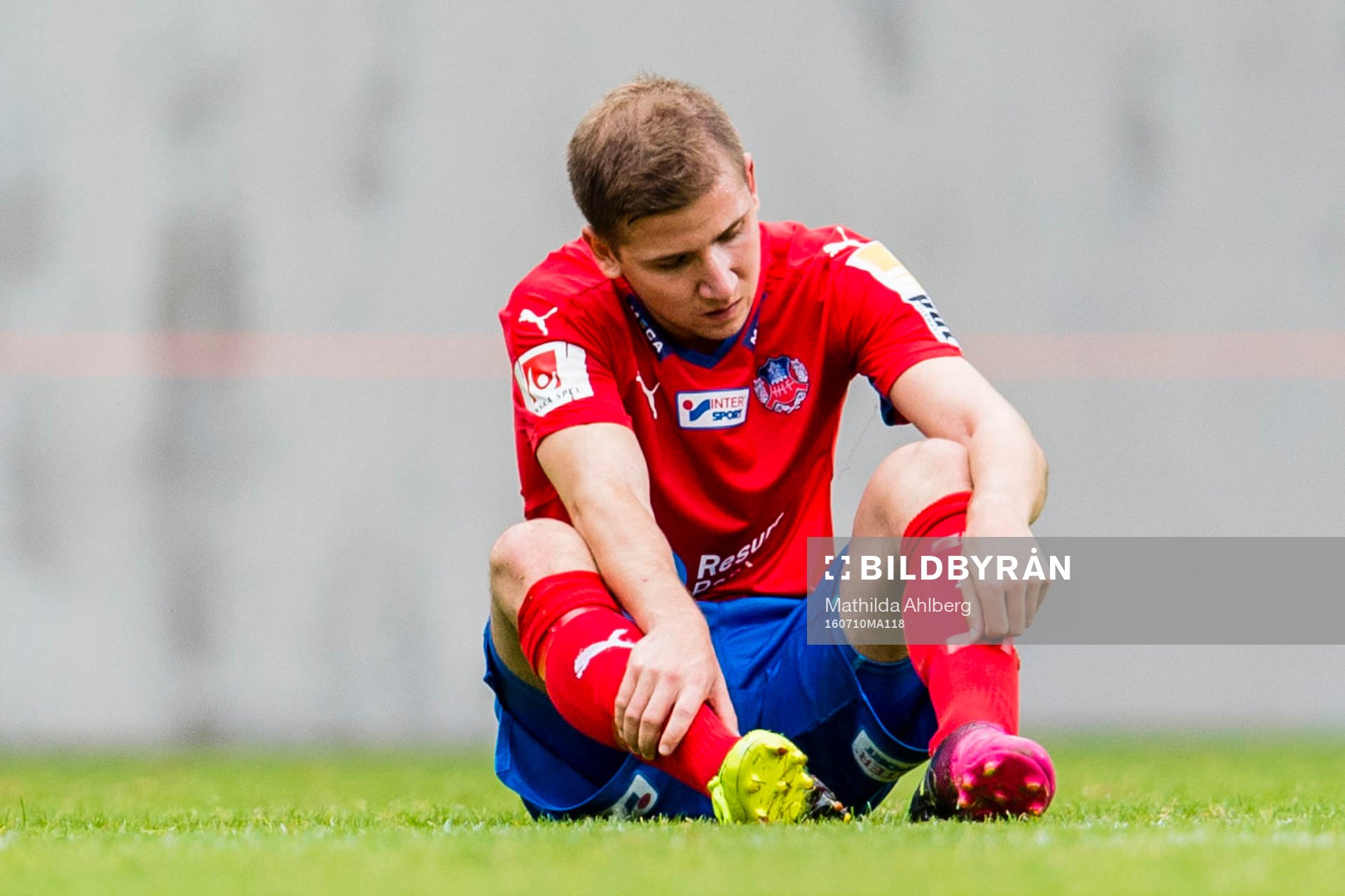 Helsingborgs Darijan Bojanic deppar