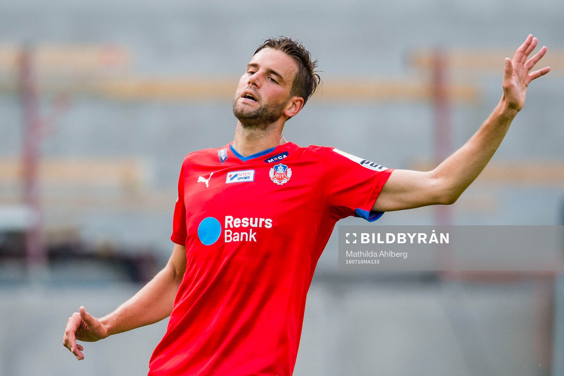 Helsingborgs Mikael Dahlberg  deppar