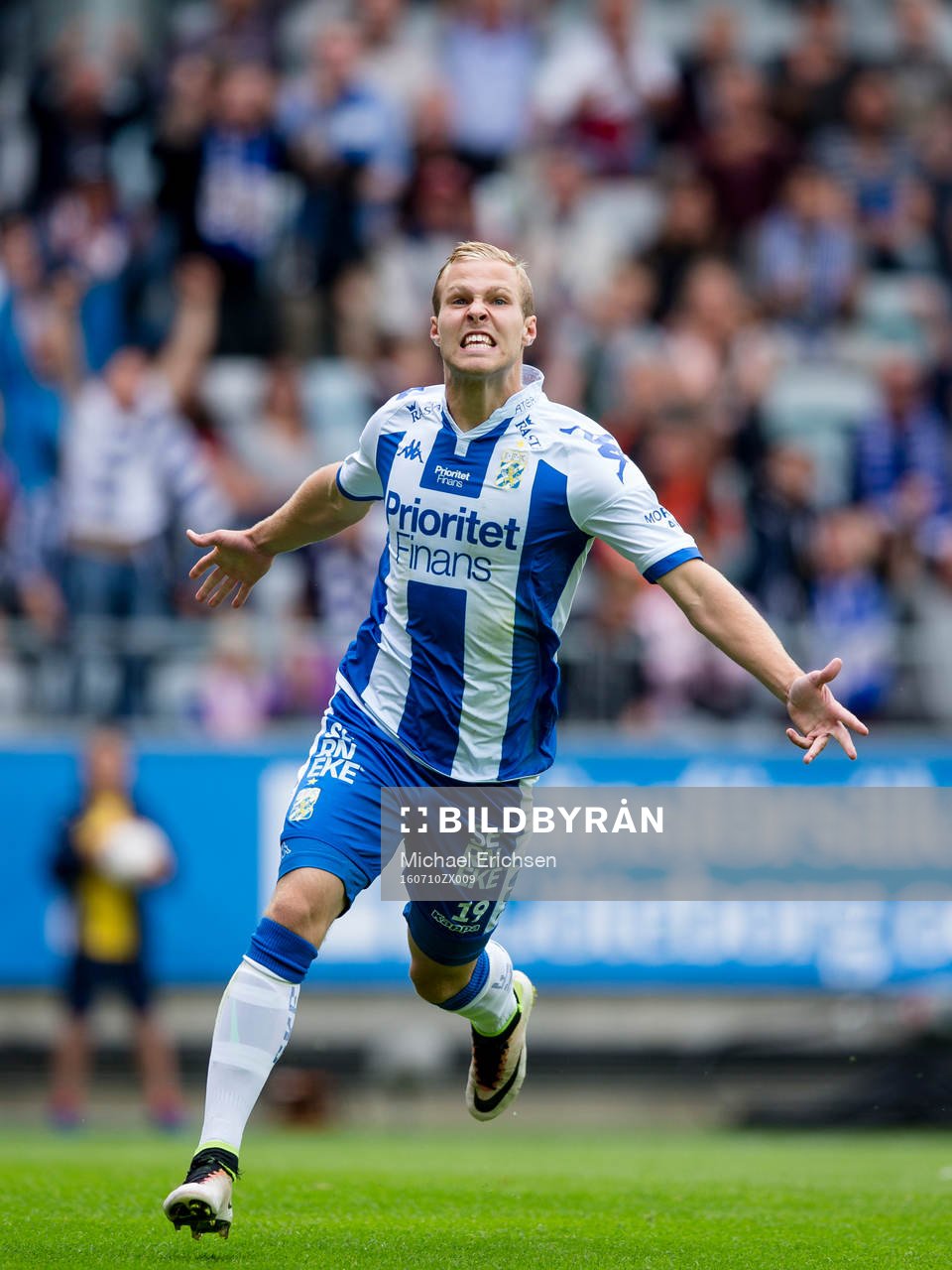 IFK Göteborgs Gustav Engvall jublar
