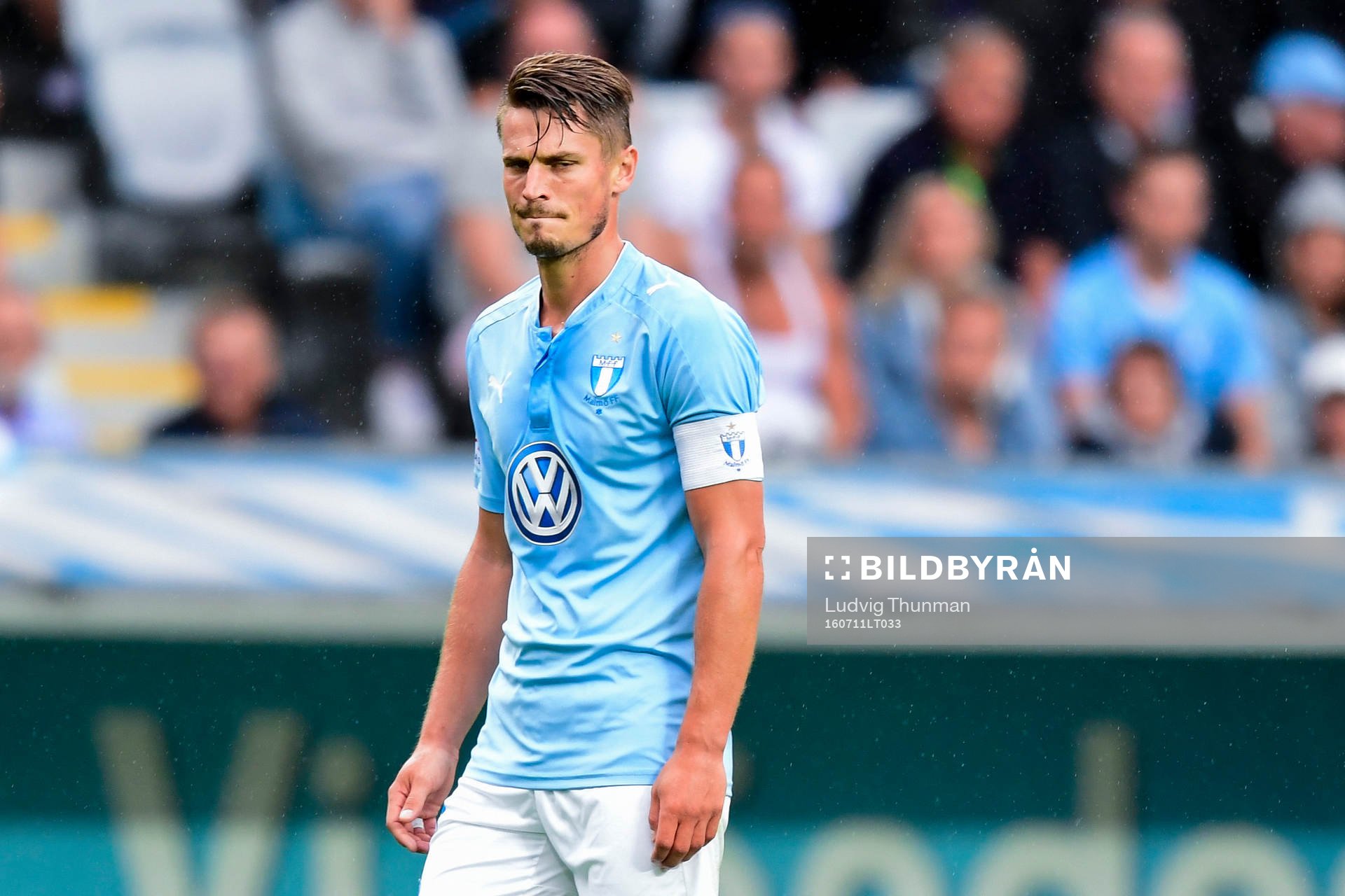 Malmö FFs Markus Rosenberg deppar
