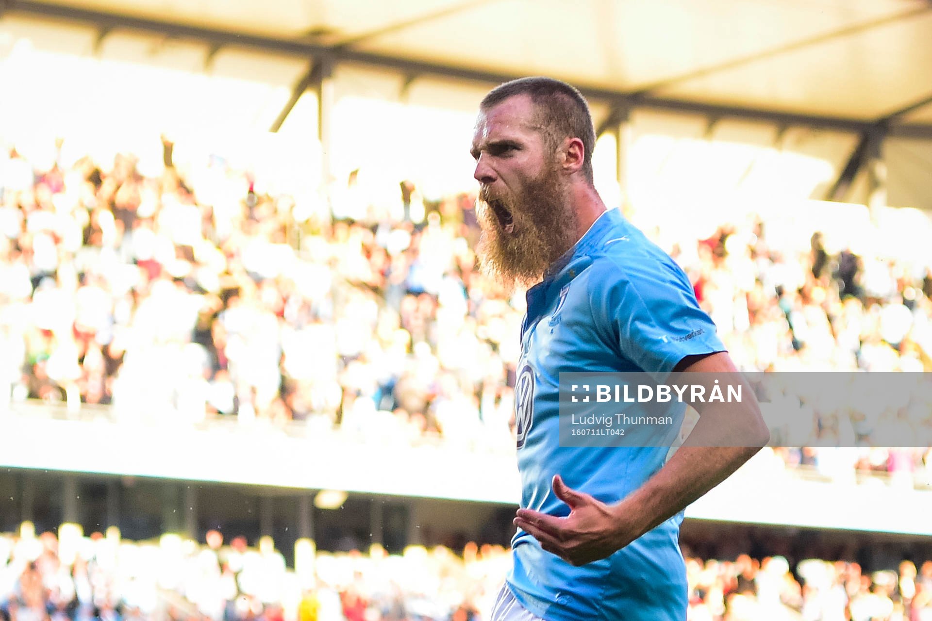 Malmö FFs Jo Inge Berget jublar