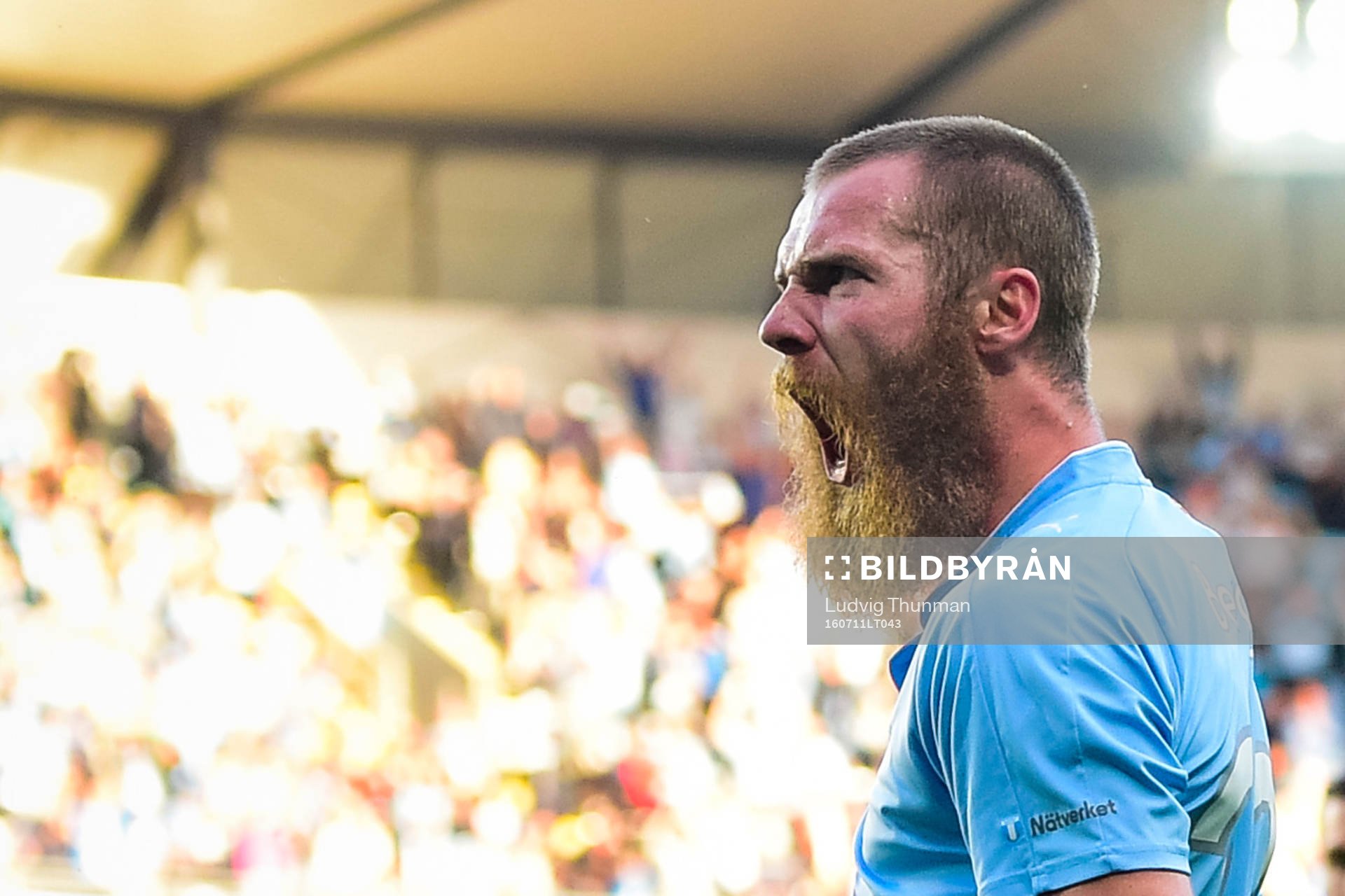 Malmö FFs Jo Inge Berget jublar