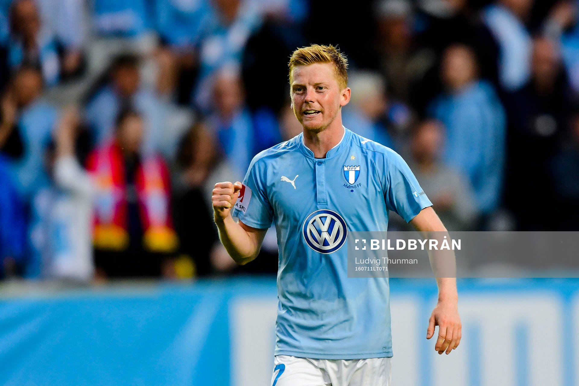 Malmö FFs Anders Christiansen jublar