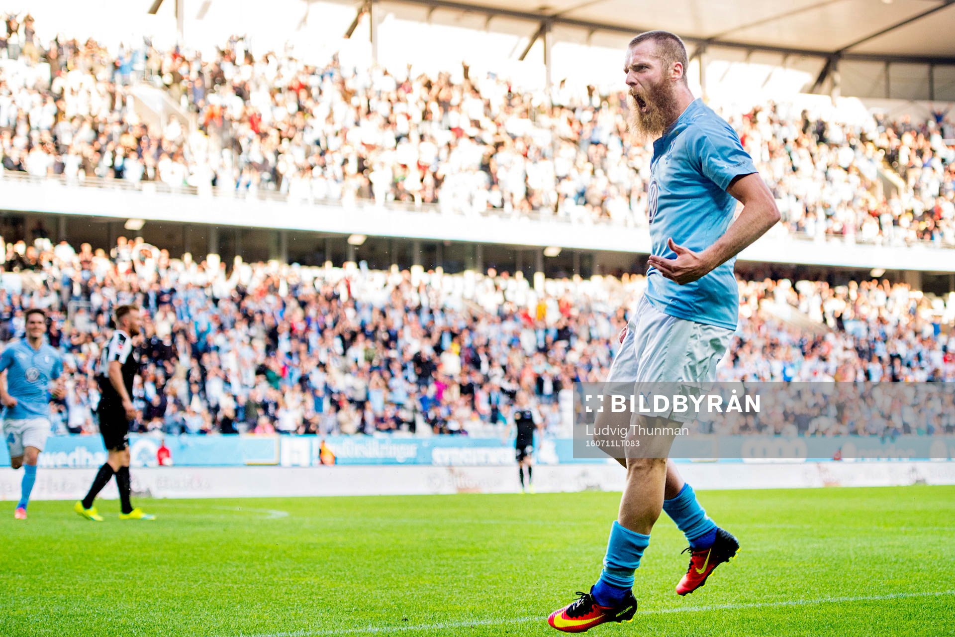 Malmö FFs Jo Inge Berget jublar