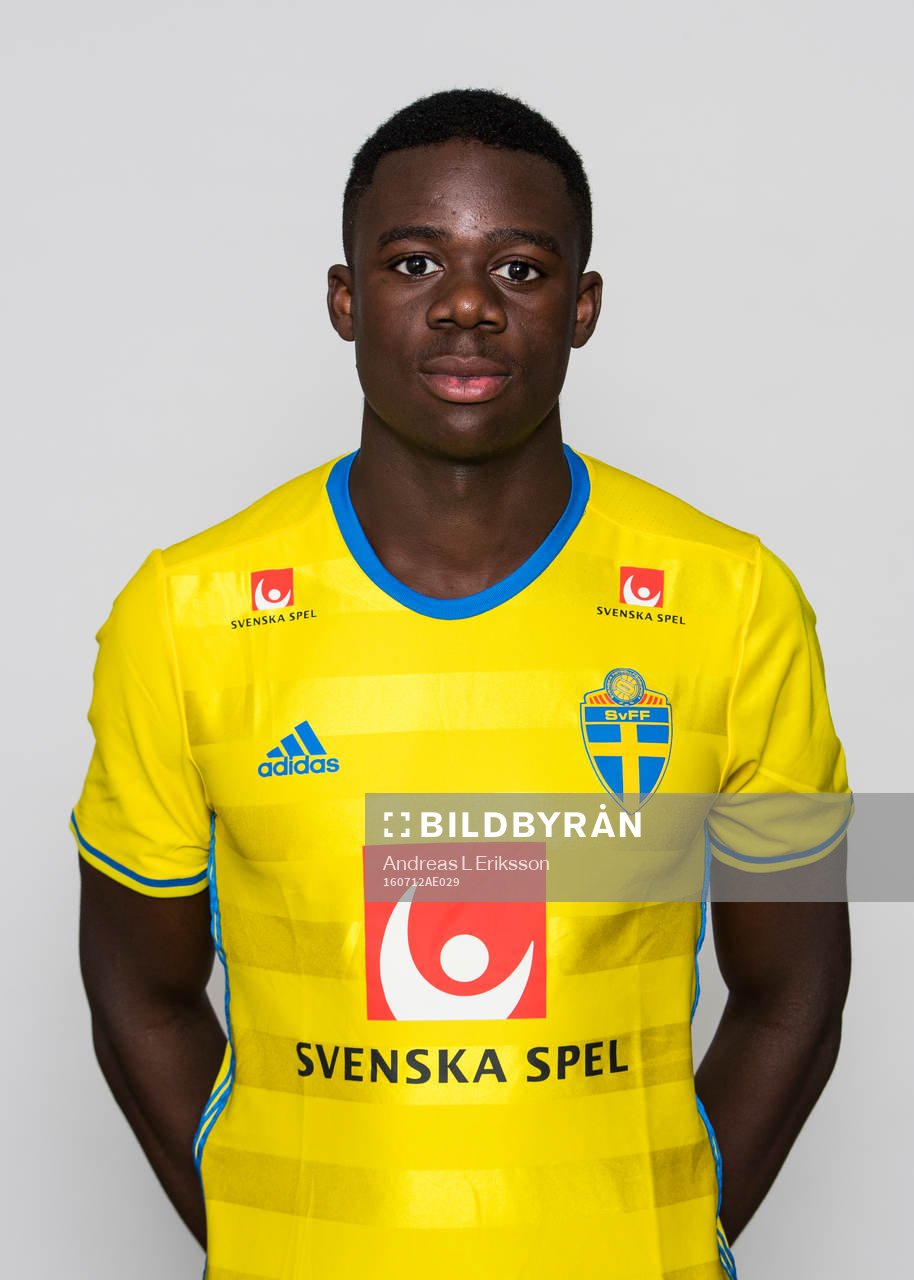 Joel Mumbongo i P17/99-landslaget