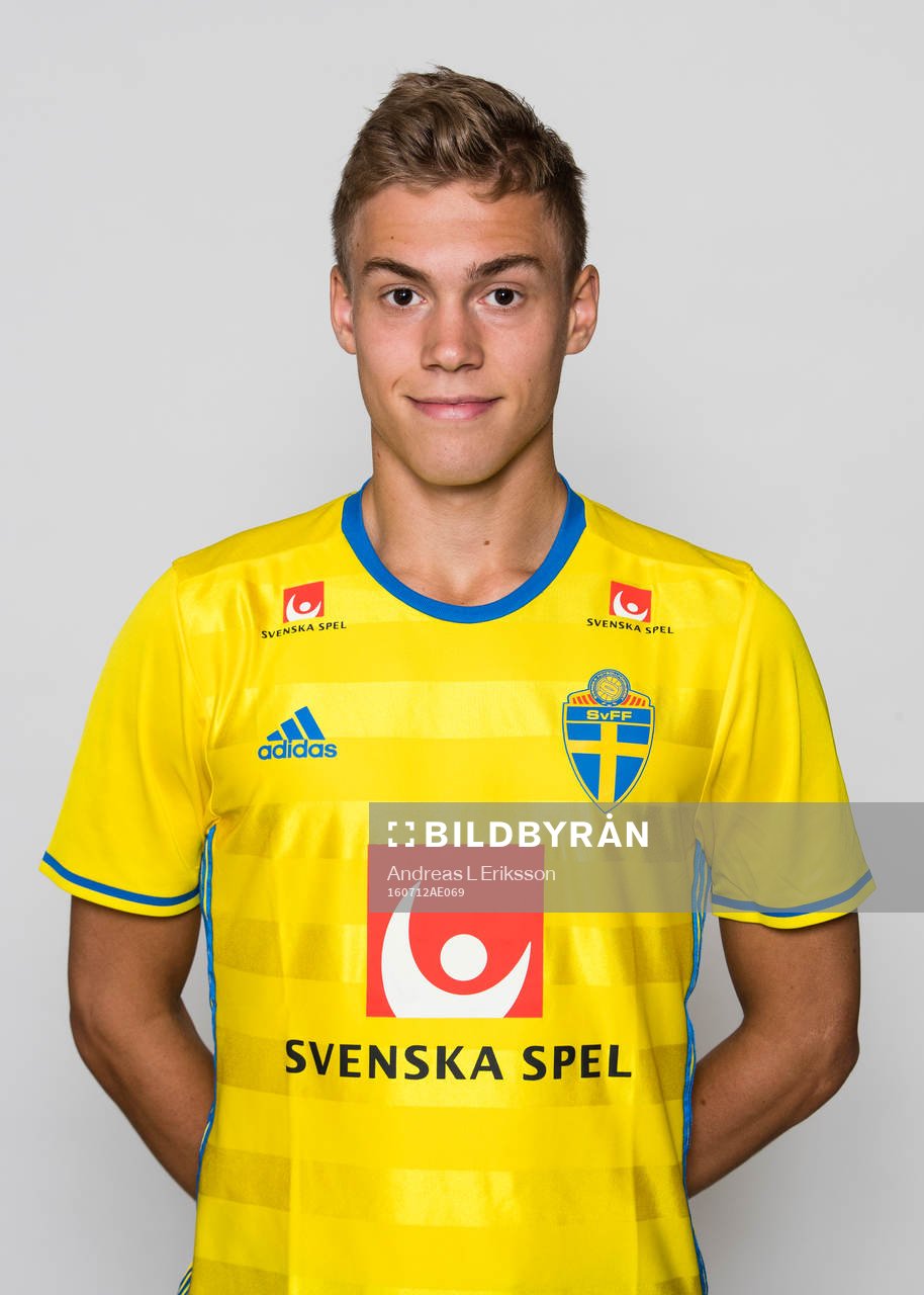 Andreas Hedman i P17/99-landslaget