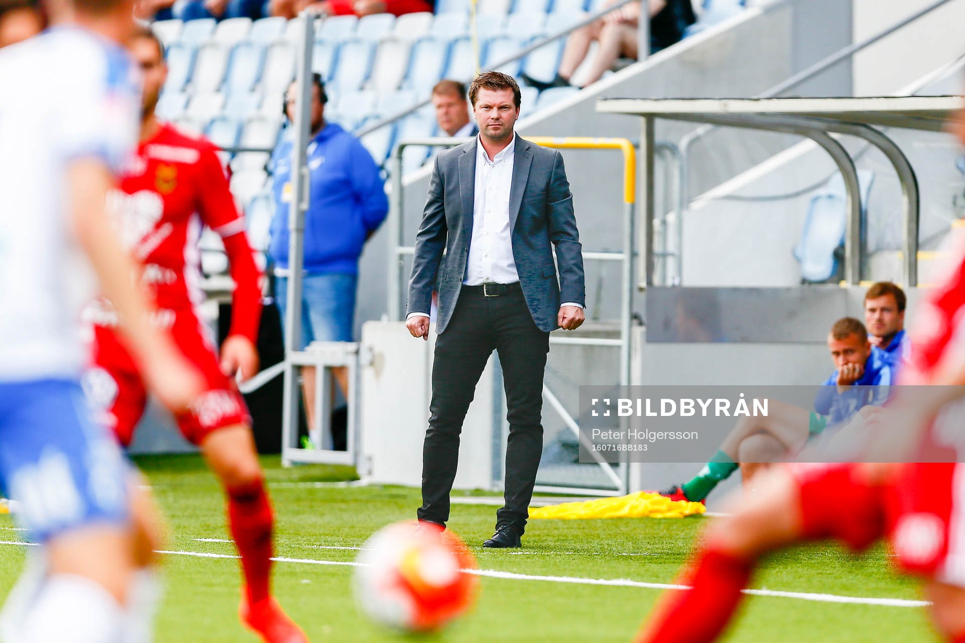 Norrköpings tränare Jens Gustafsson