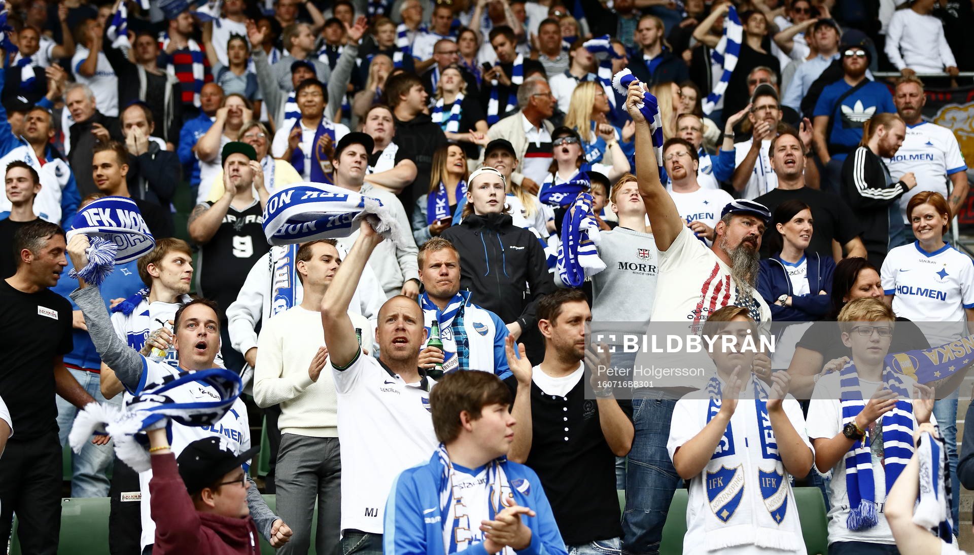 Norrköpings-supporters