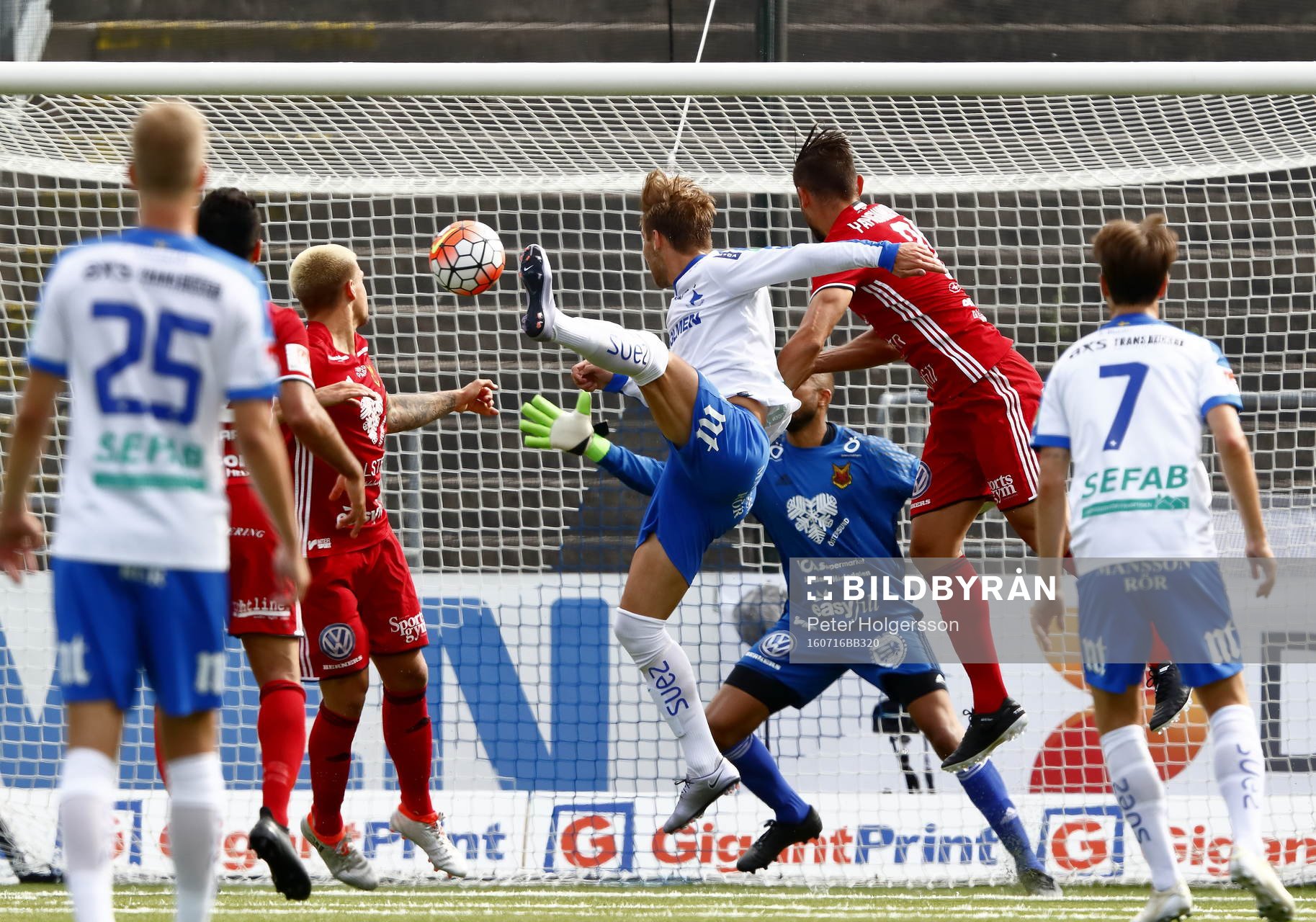 Mål 1-1 av Norrköpings Christoffer Nyman