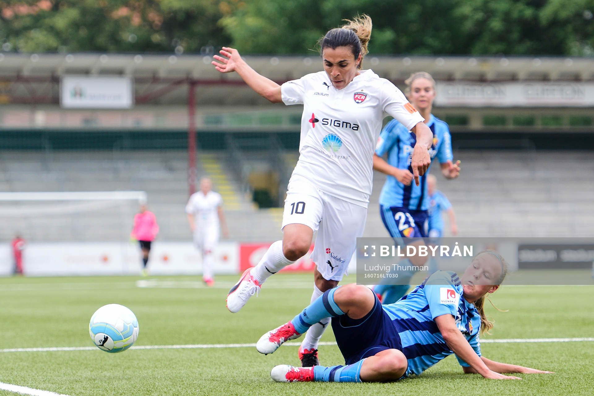Rosengårds Marta Viera Da Silva och Djurgårdens Katrin