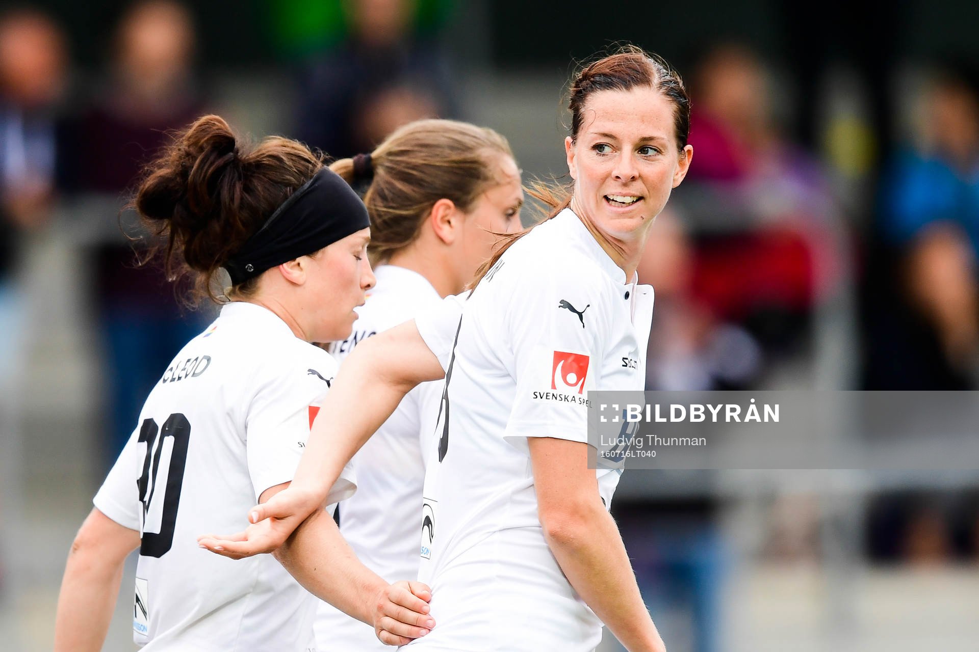 Rosengårds Lotta Schelin jublar