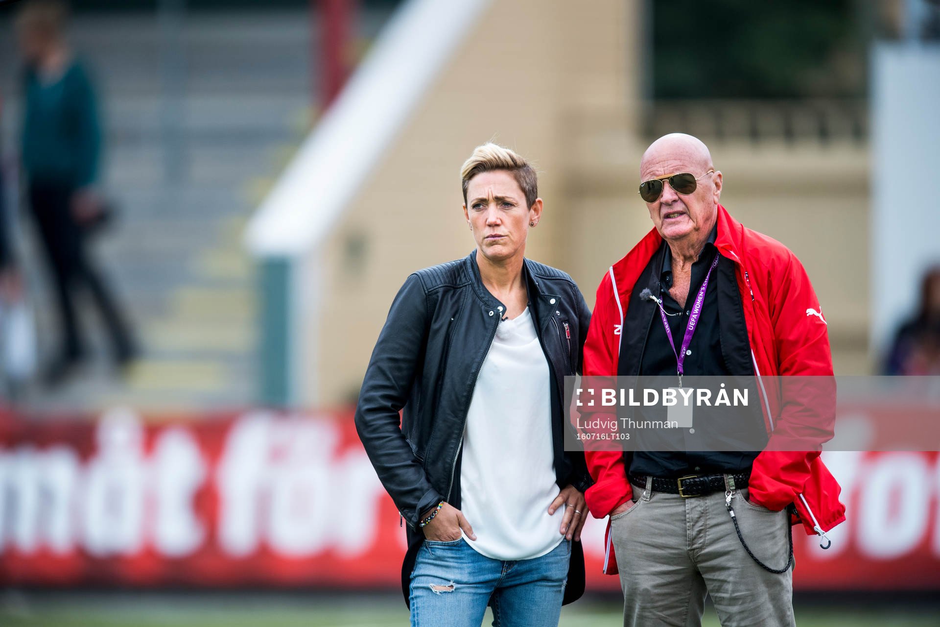Rosengårds nuvarande sportchef Therese Sjögran och fd