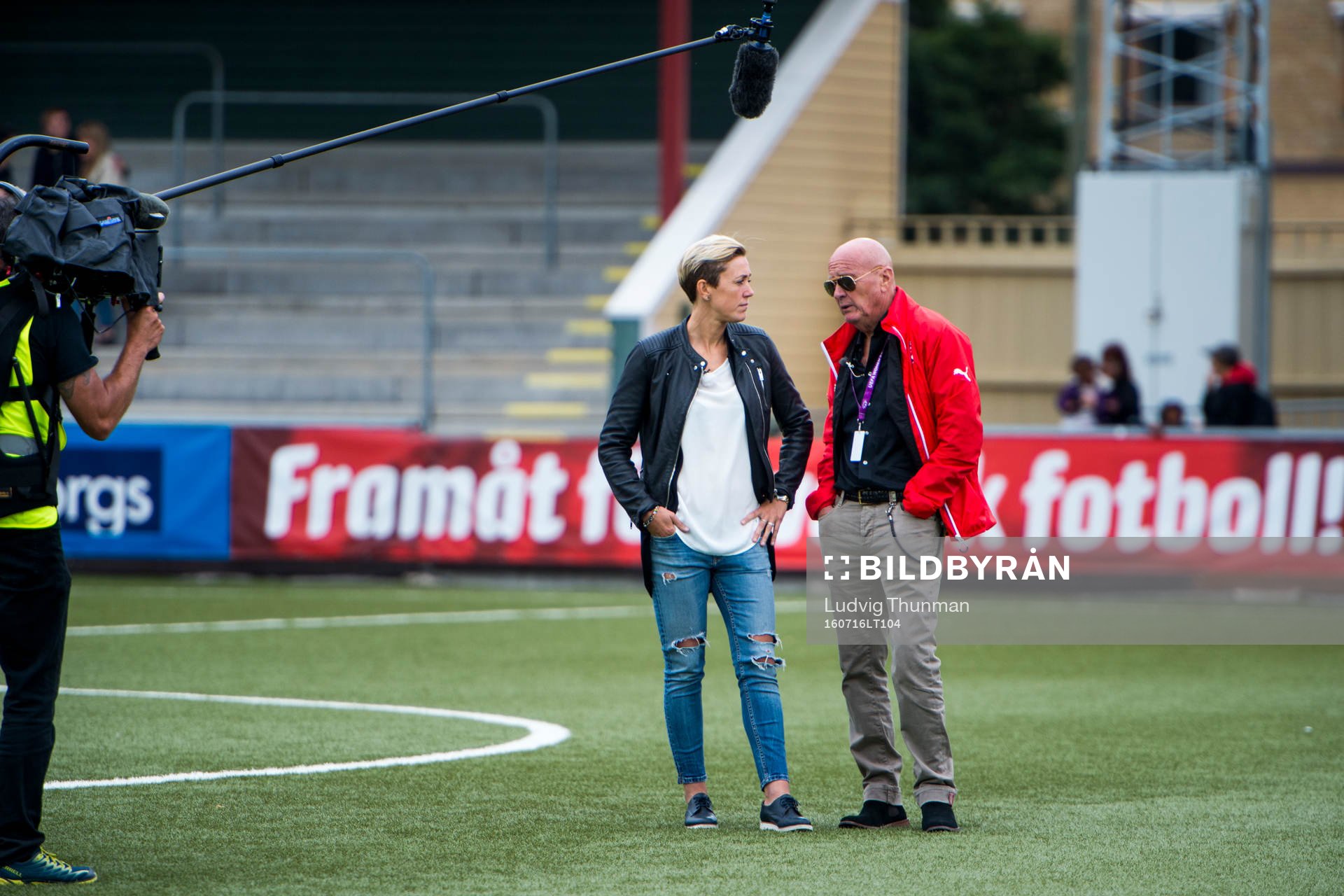 Rosengårds nuvarande sportchef Therese Sjögran och fd
