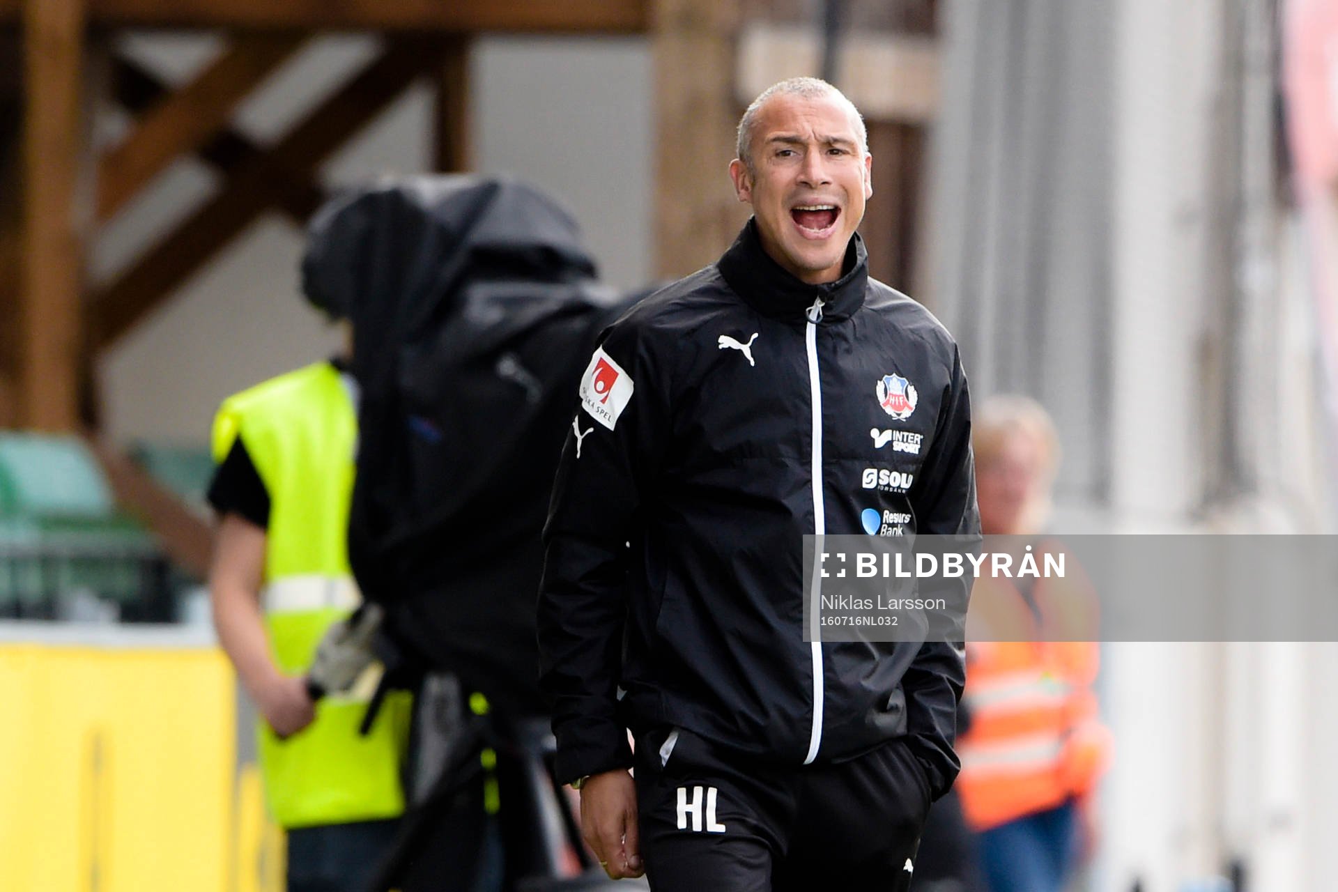 Helsingborgs manager Henrik Larsson