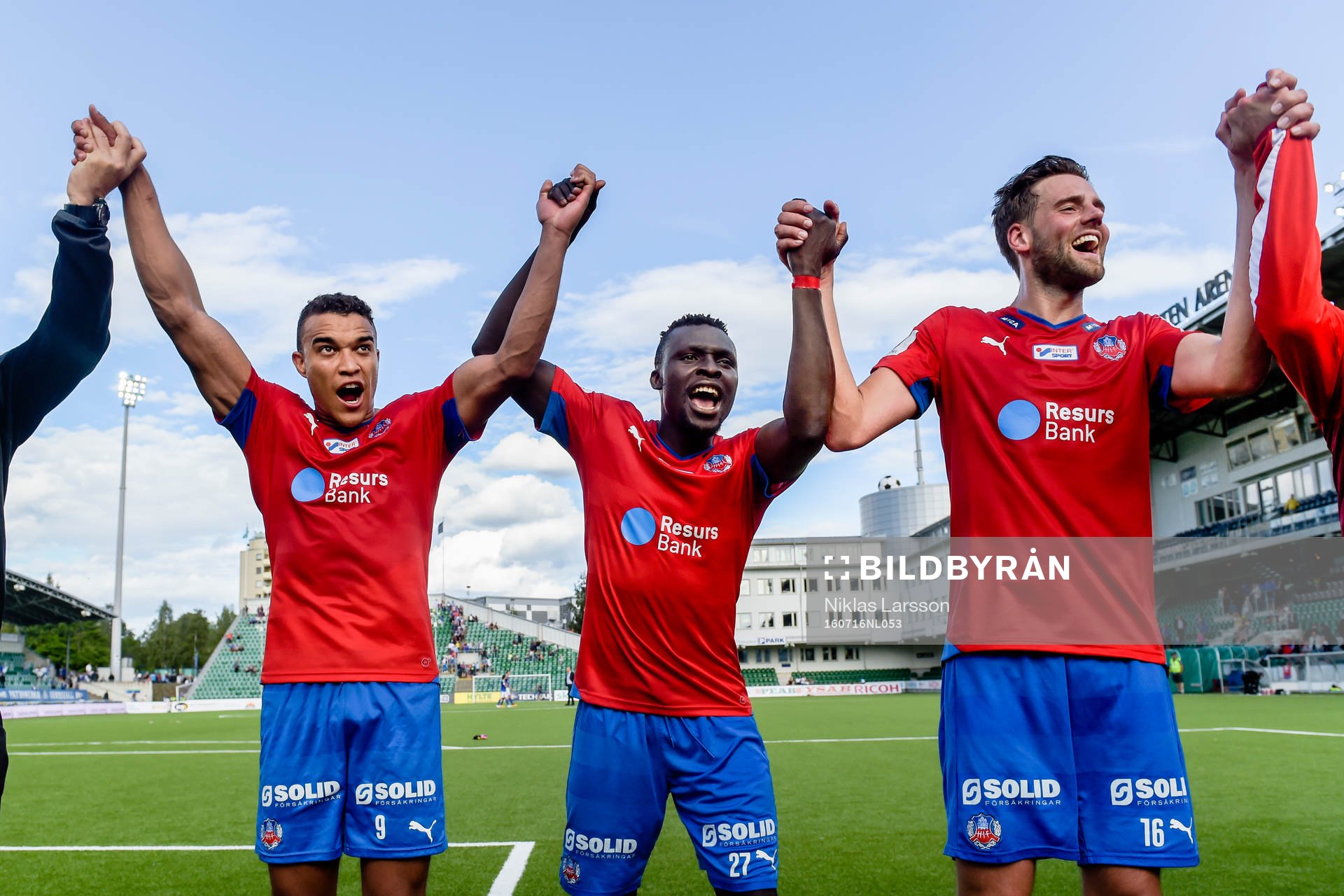 Helsingborgs Tyrell Rusike , Lalawélé Atakora och Mikael