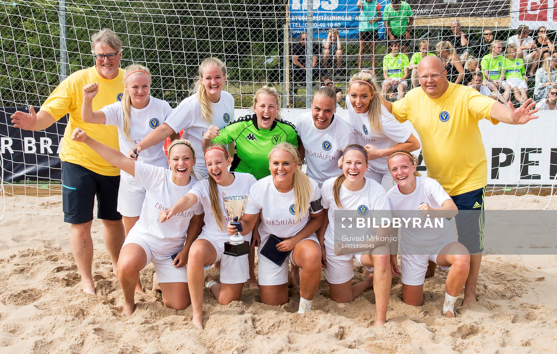 Vetlanda blev Svenska mästare  i  Beach Soccer SM