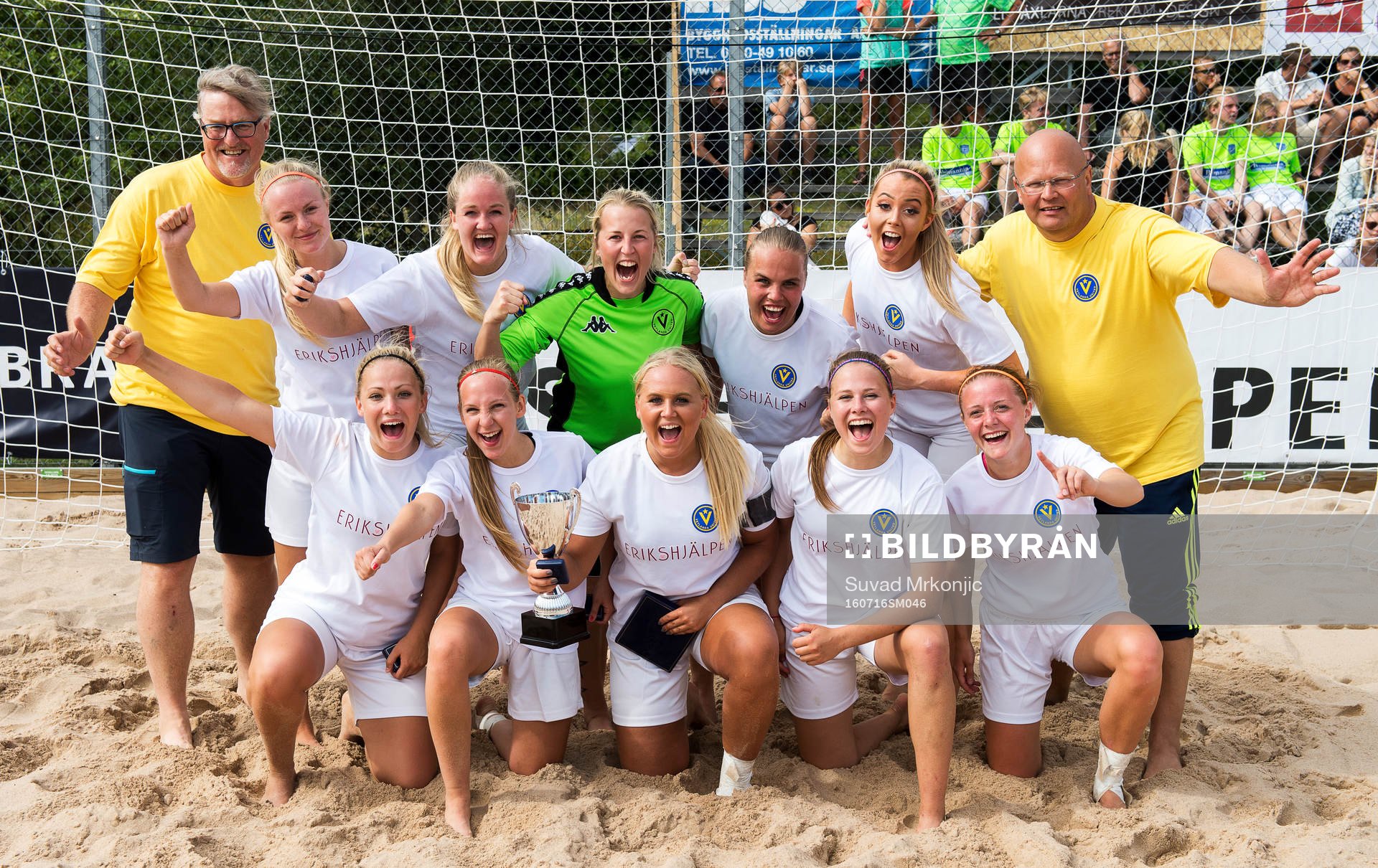 Vetlanda blev Svenska mästare  i  Beach Soccer SM