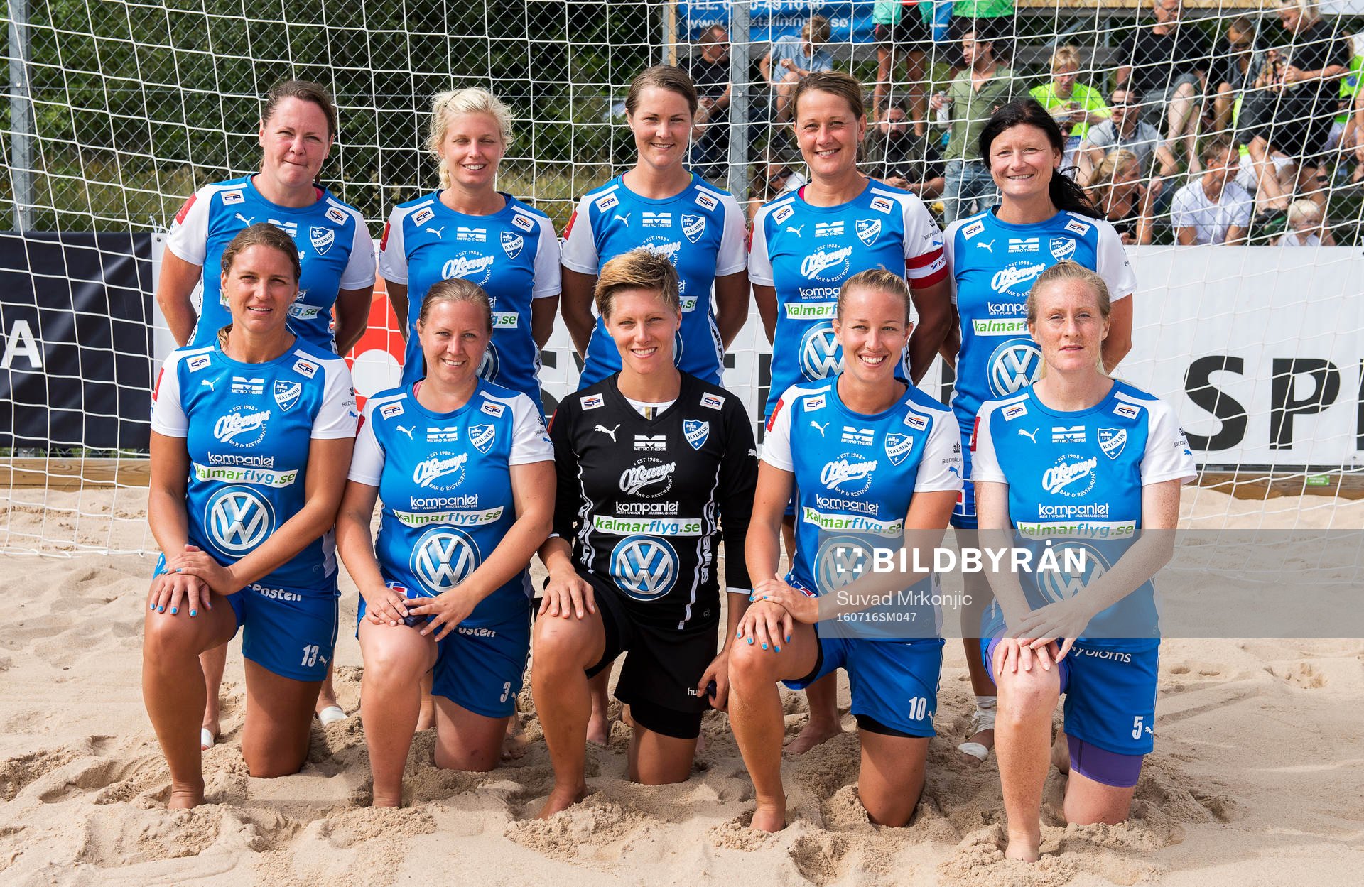 IFK Kalmar kom på tredje  plats i  Beach Soccer SM