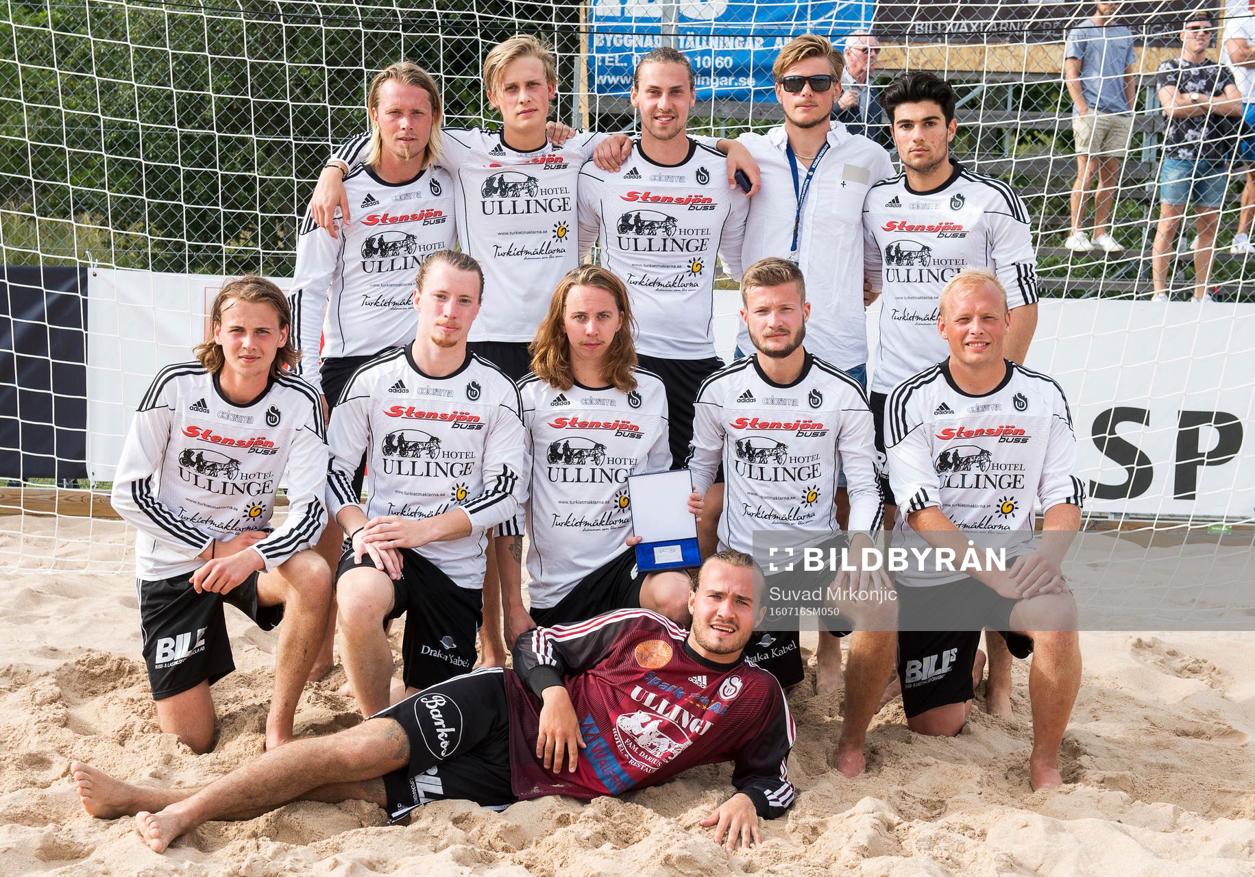 Stensjöns IF kom på andra plats i  Beach Soccer SM