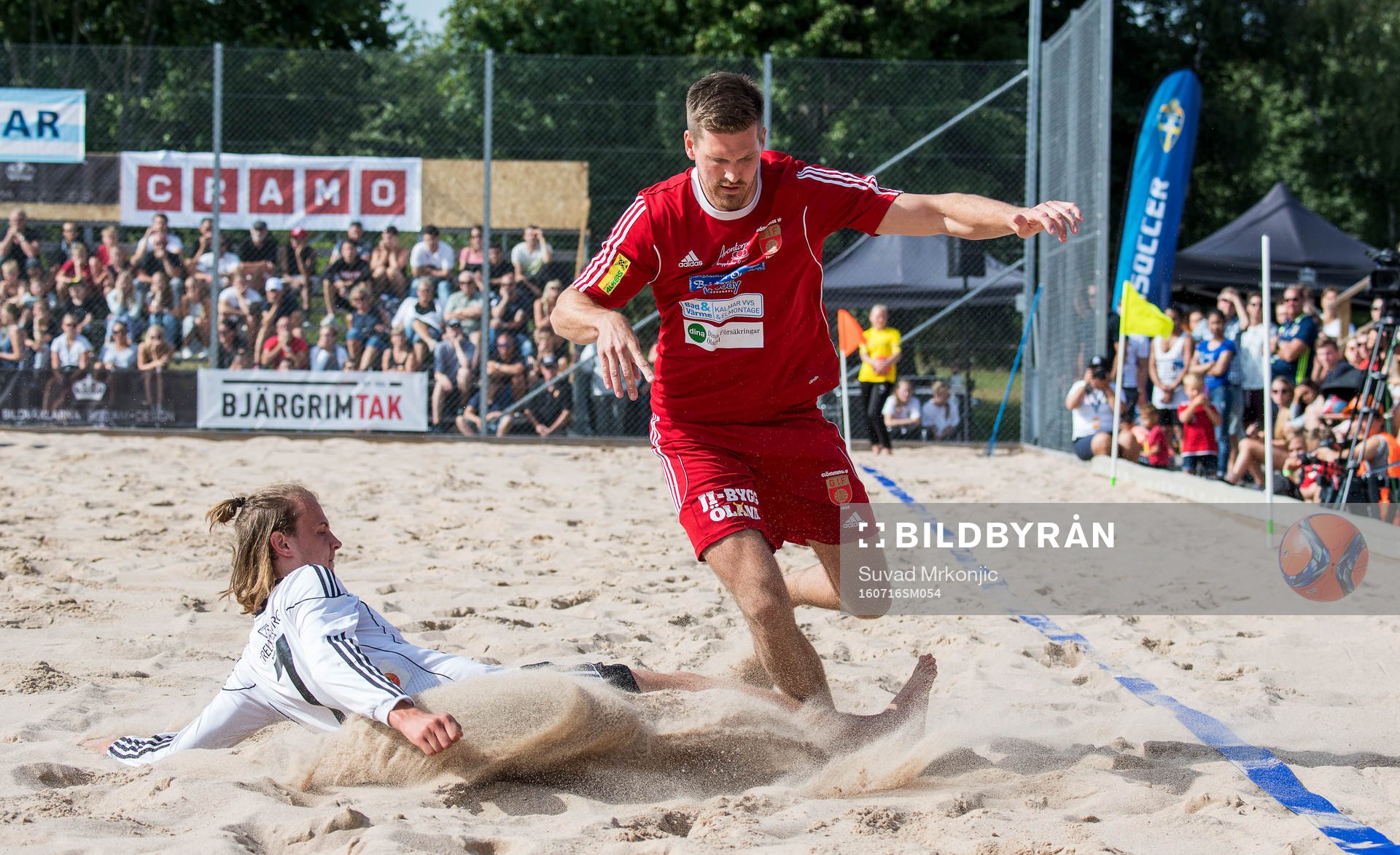 Glömminges Daniel Serell och StensjönsPontus Göth