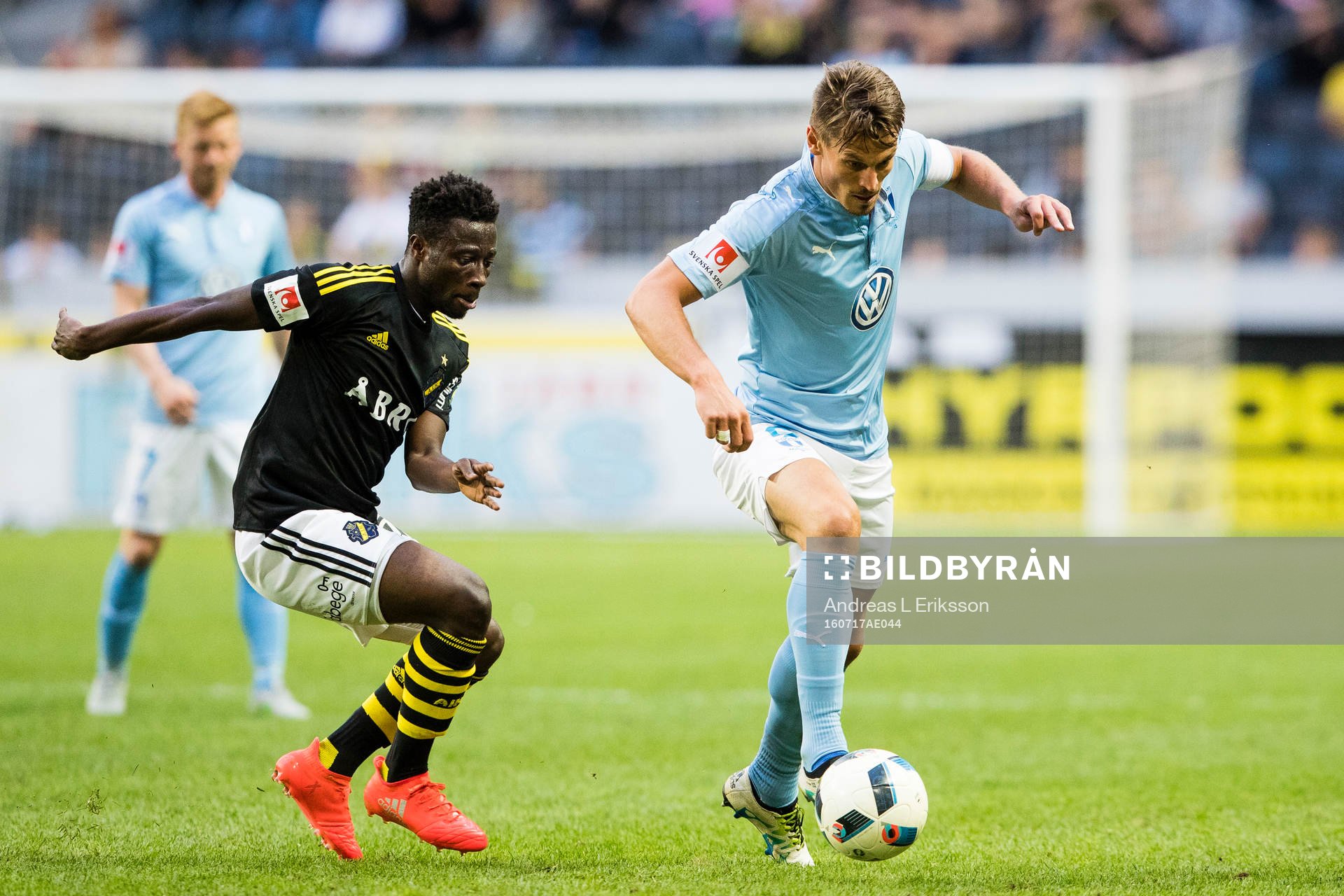s Ebenezer Ofori och Malmö FFs Markus Rosenberg