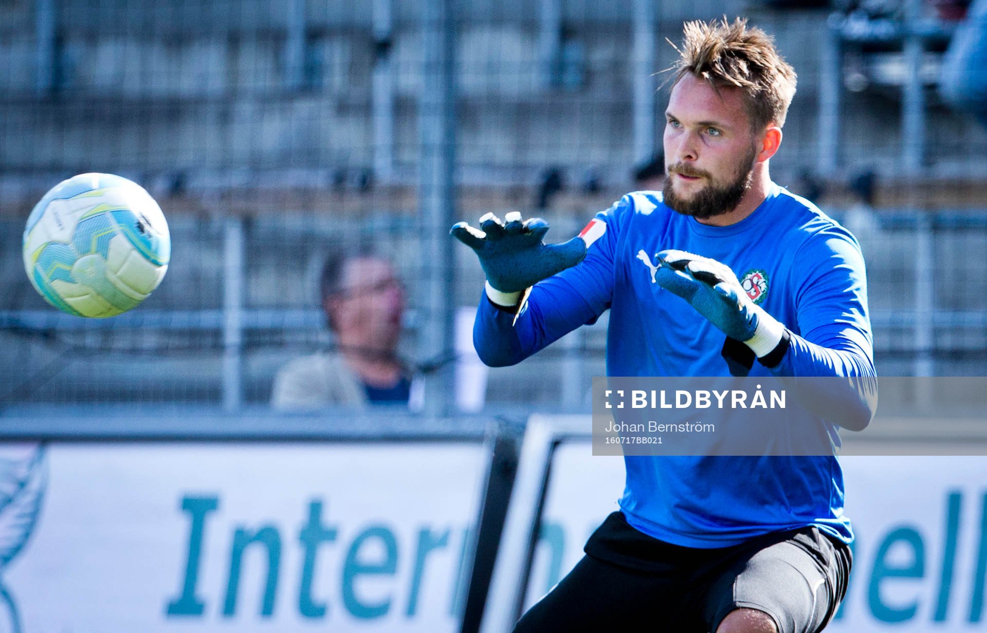 Örebros målvakt Oscar Jansson