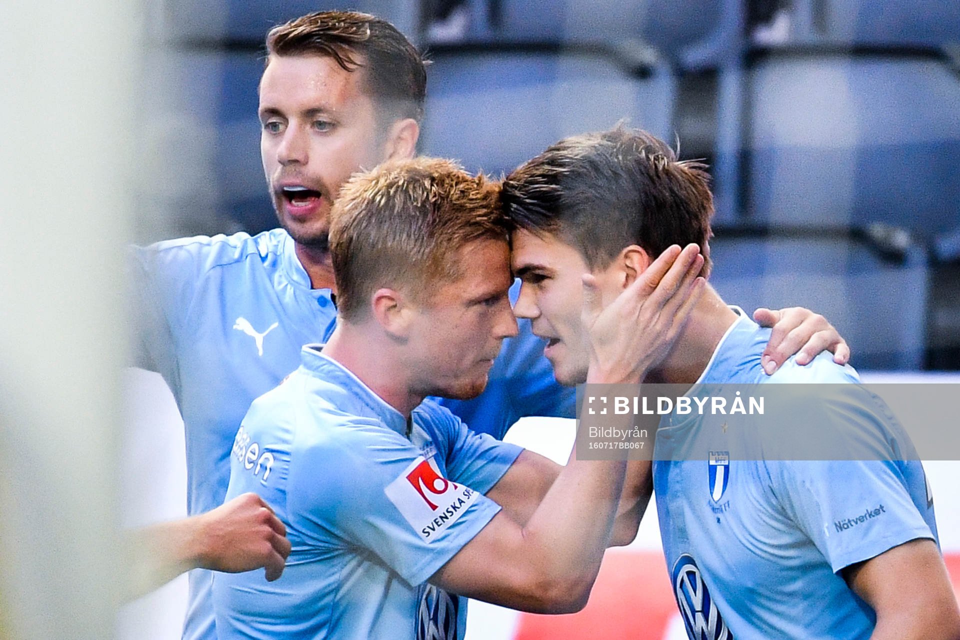 Malmö FFs Vidar Örn Kjartansson jublar