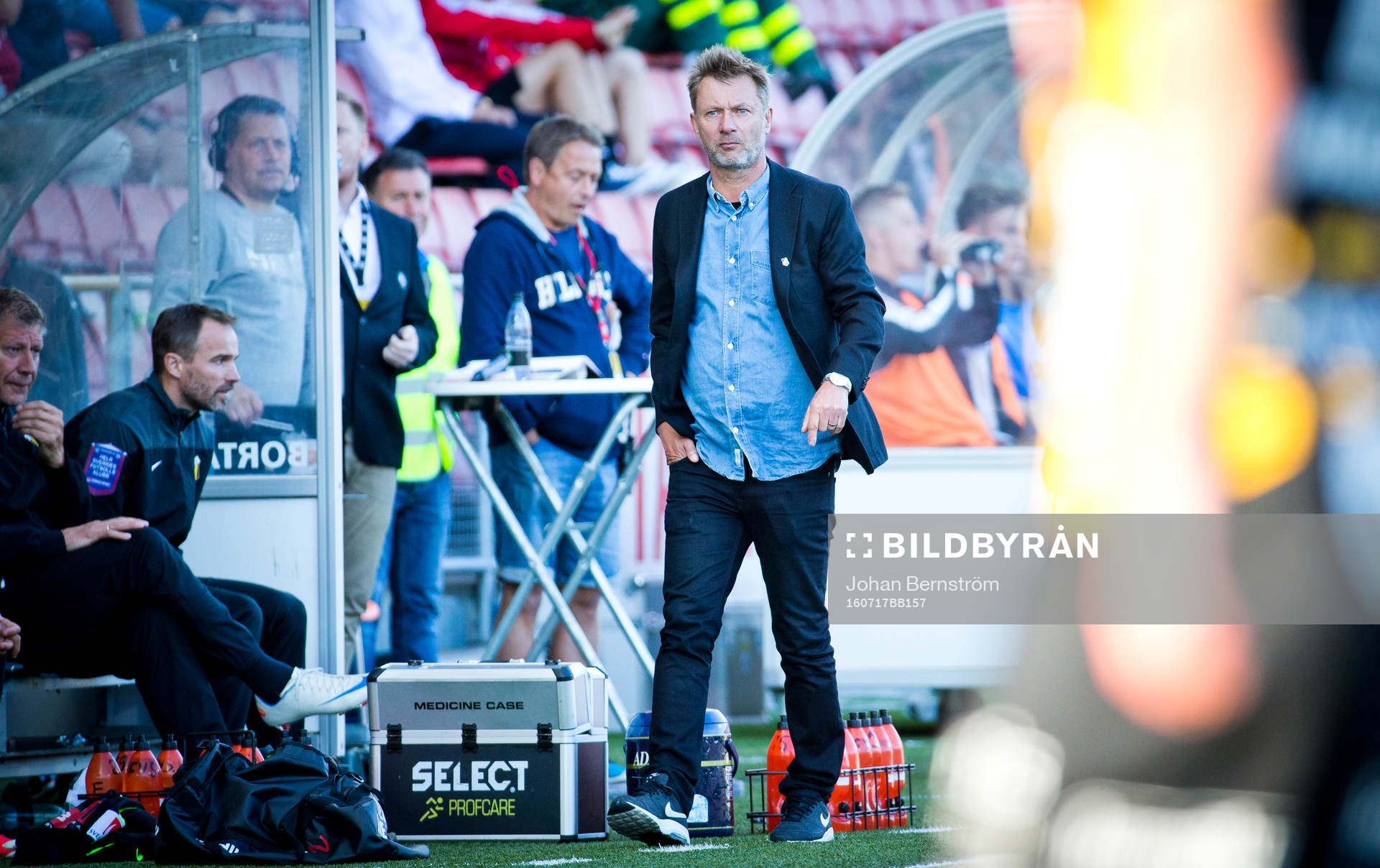Häckens tränare Peter Gerhardsson