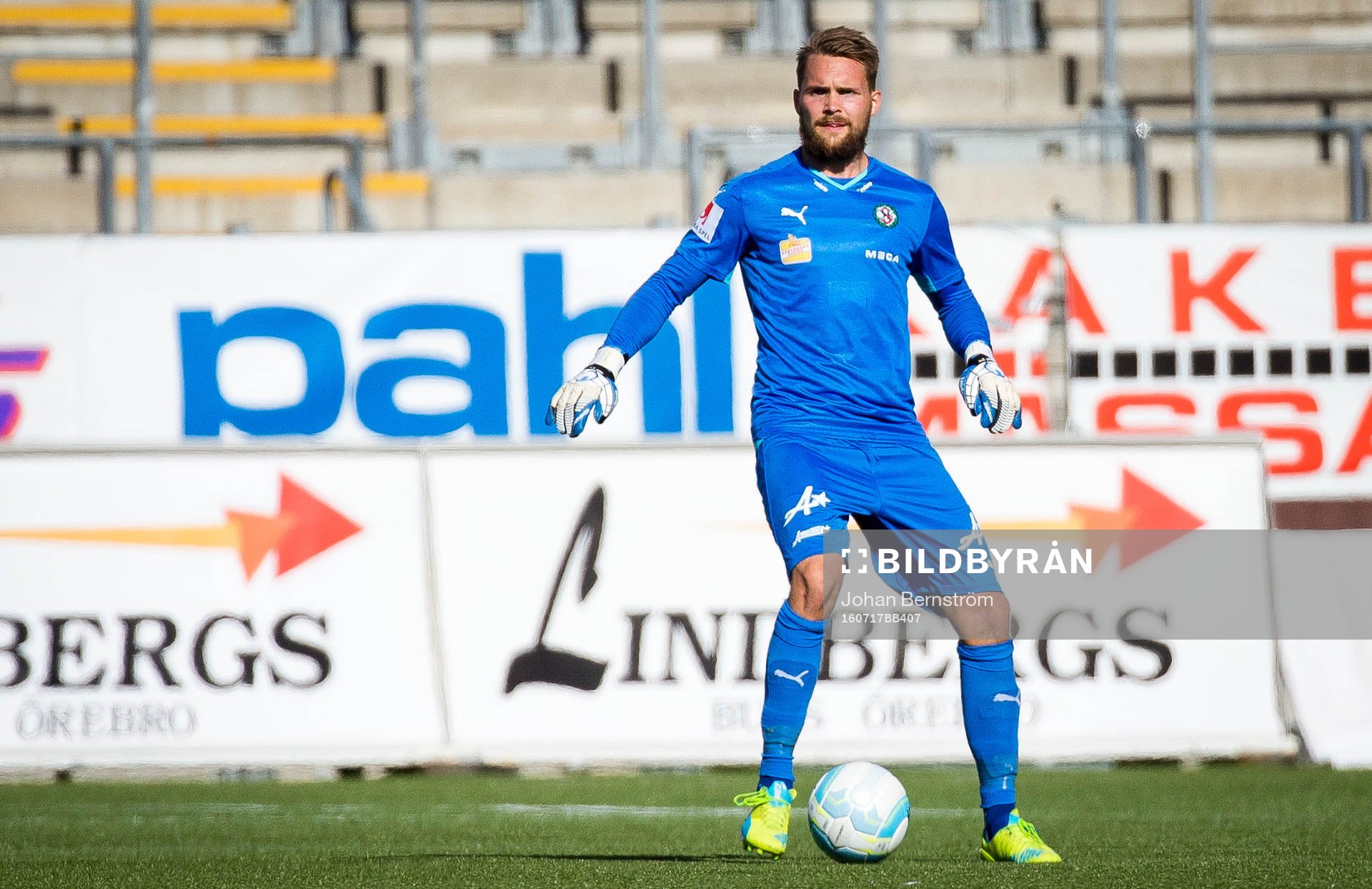 Örebros målvakt Oscar Jansson