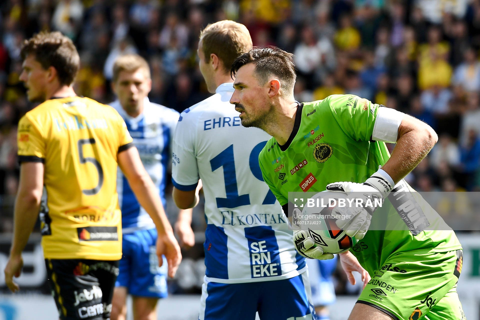 Elfsborgs målvakt Kevin Stuhr Ellegaard