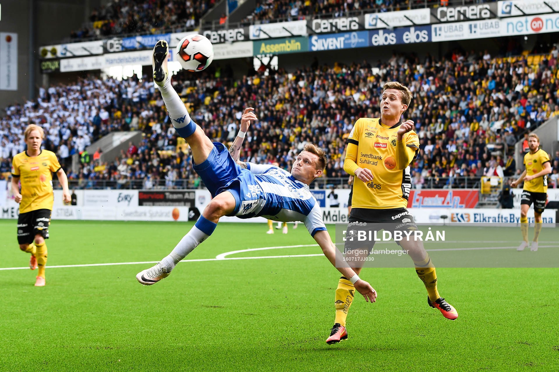 IFK Göteborgs Jakob Ankersen och Elfsborgs Adam Lundqvist