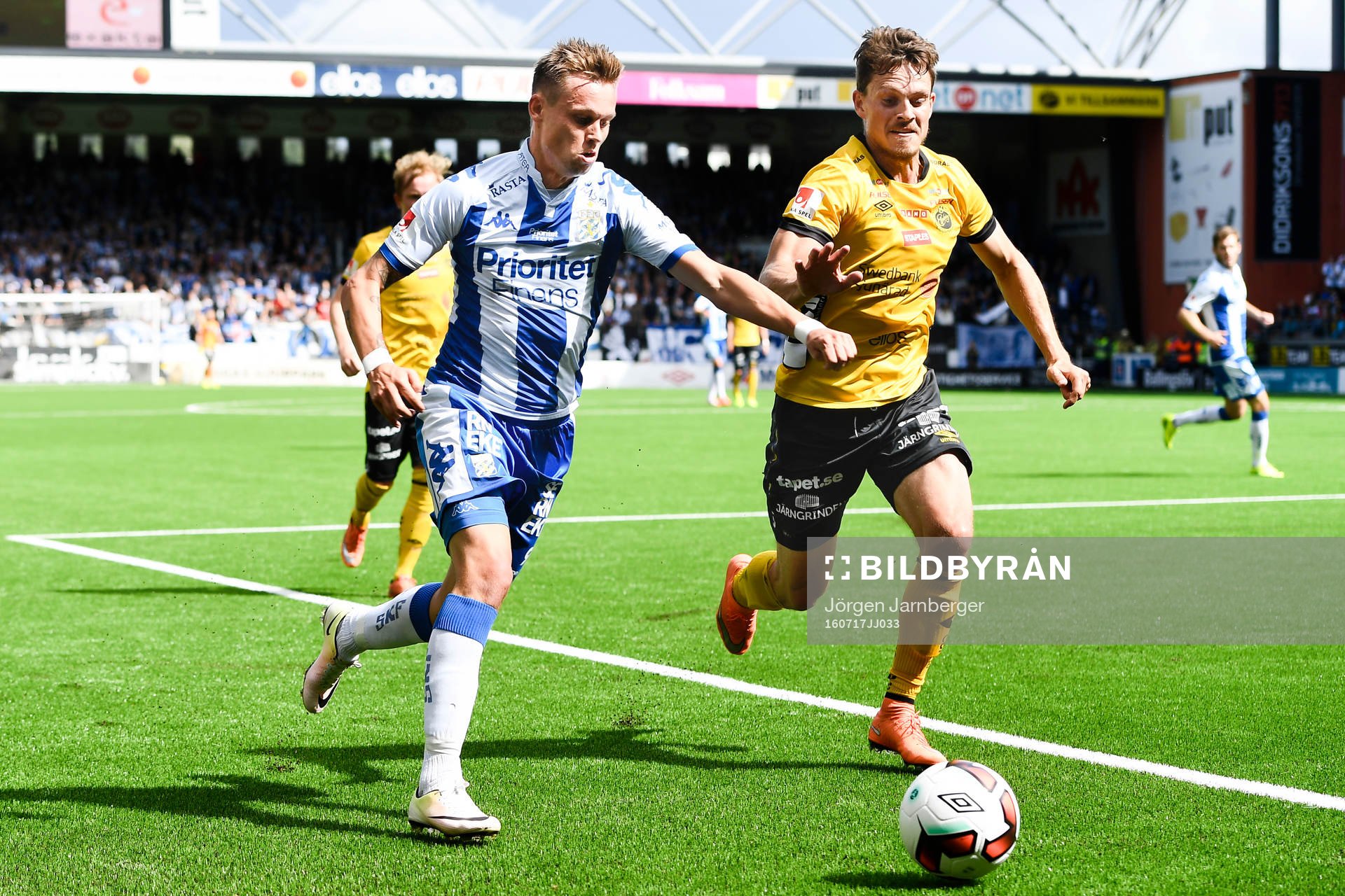 IFK Göteborgs Jakob Ankersen och Elfsborgs Jörgen Horn