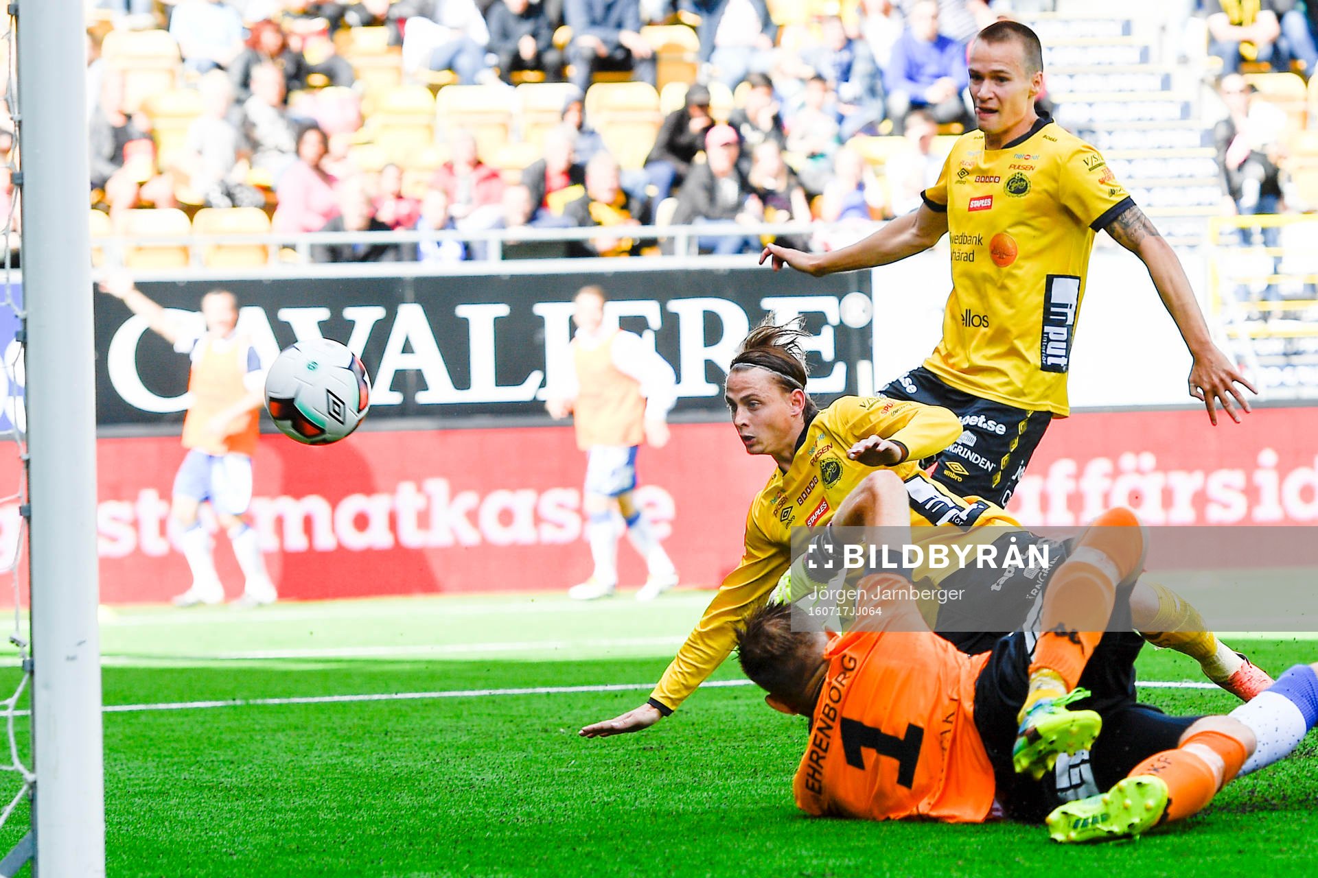 Elfsborgs Simon Hedlund kvitterar till 1-1