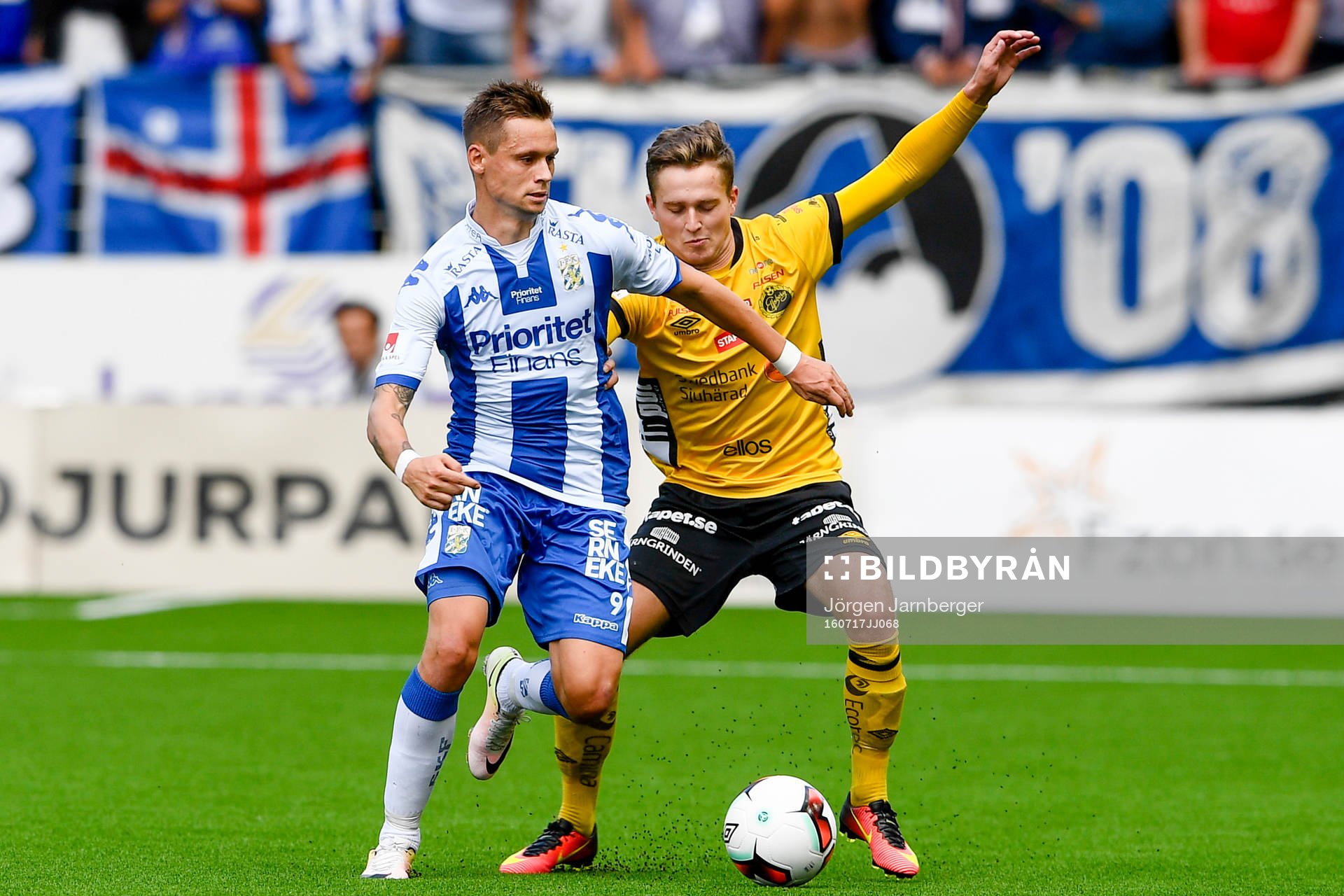 IFK Göteborgs Jakob Ankersen och Elfsborgs Adam Lundqvist