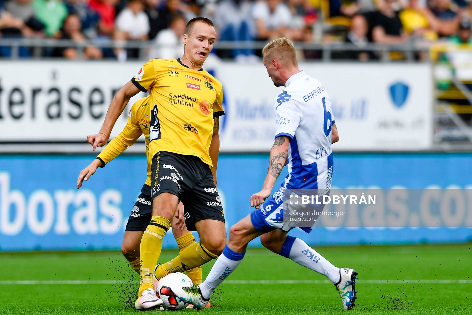 Elfsborgs Viktor Prodell och IFK Göteborgs Sebastian