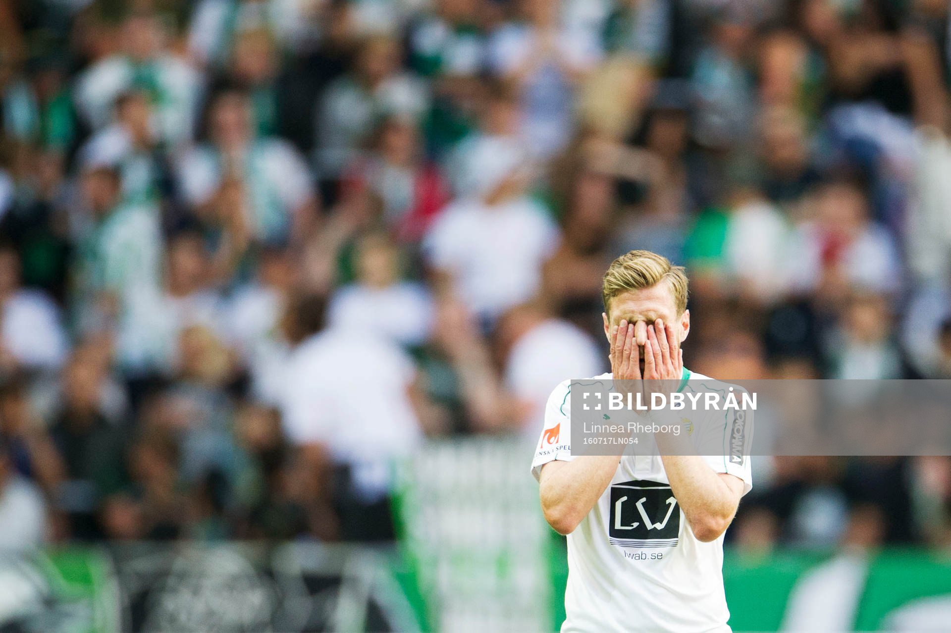 Hammarbys Arnór Smárason deppar