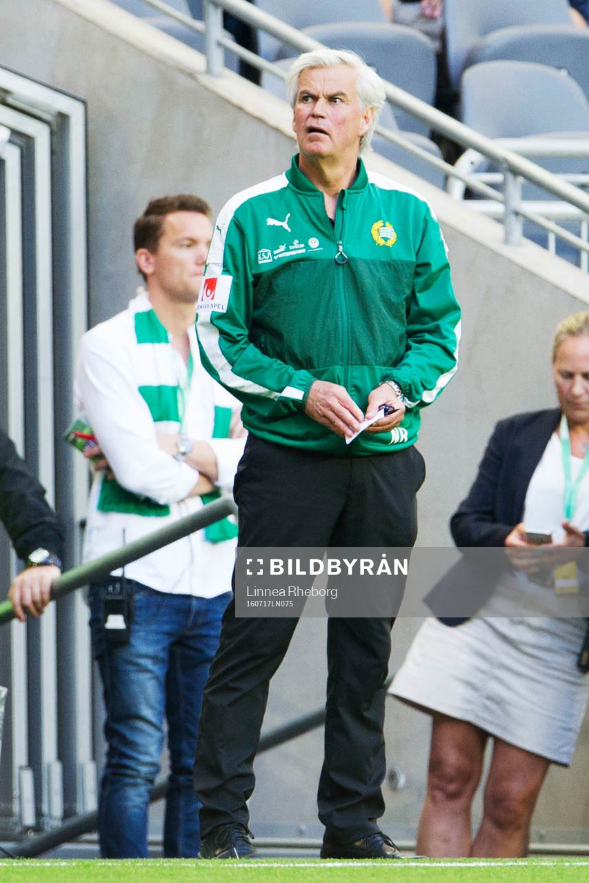 Hammarbys tränare Nanne Bergstrand