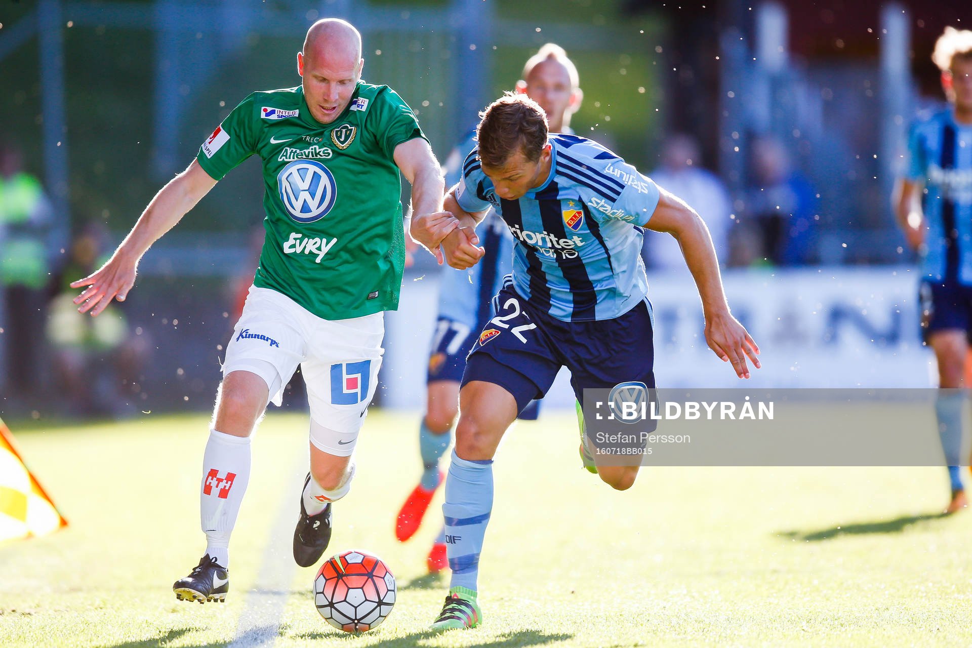 Jönköpings Viktor Rönneklev  och Djurgårdens Jesper