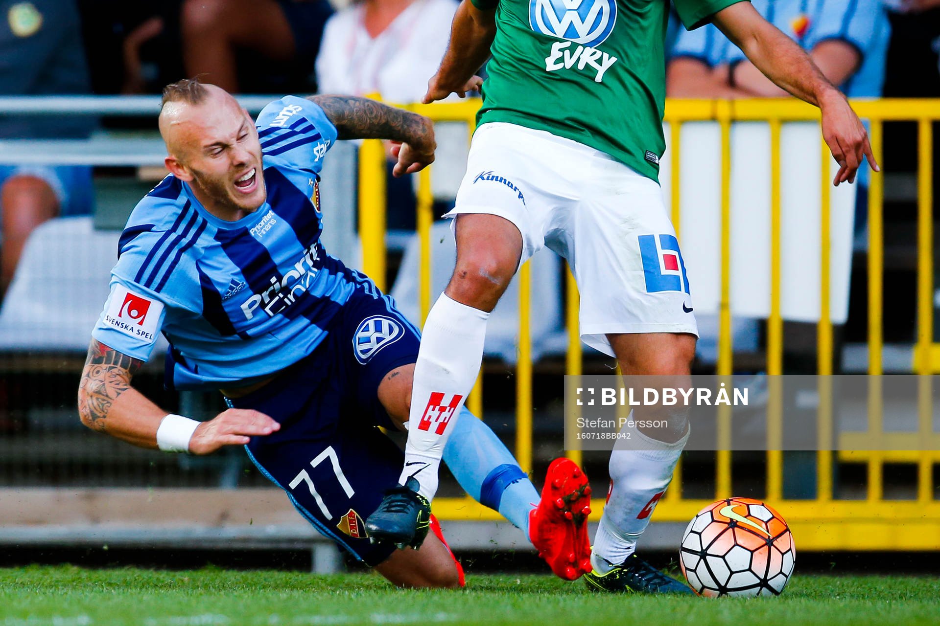 Djurgårdens Magnus Eriksson