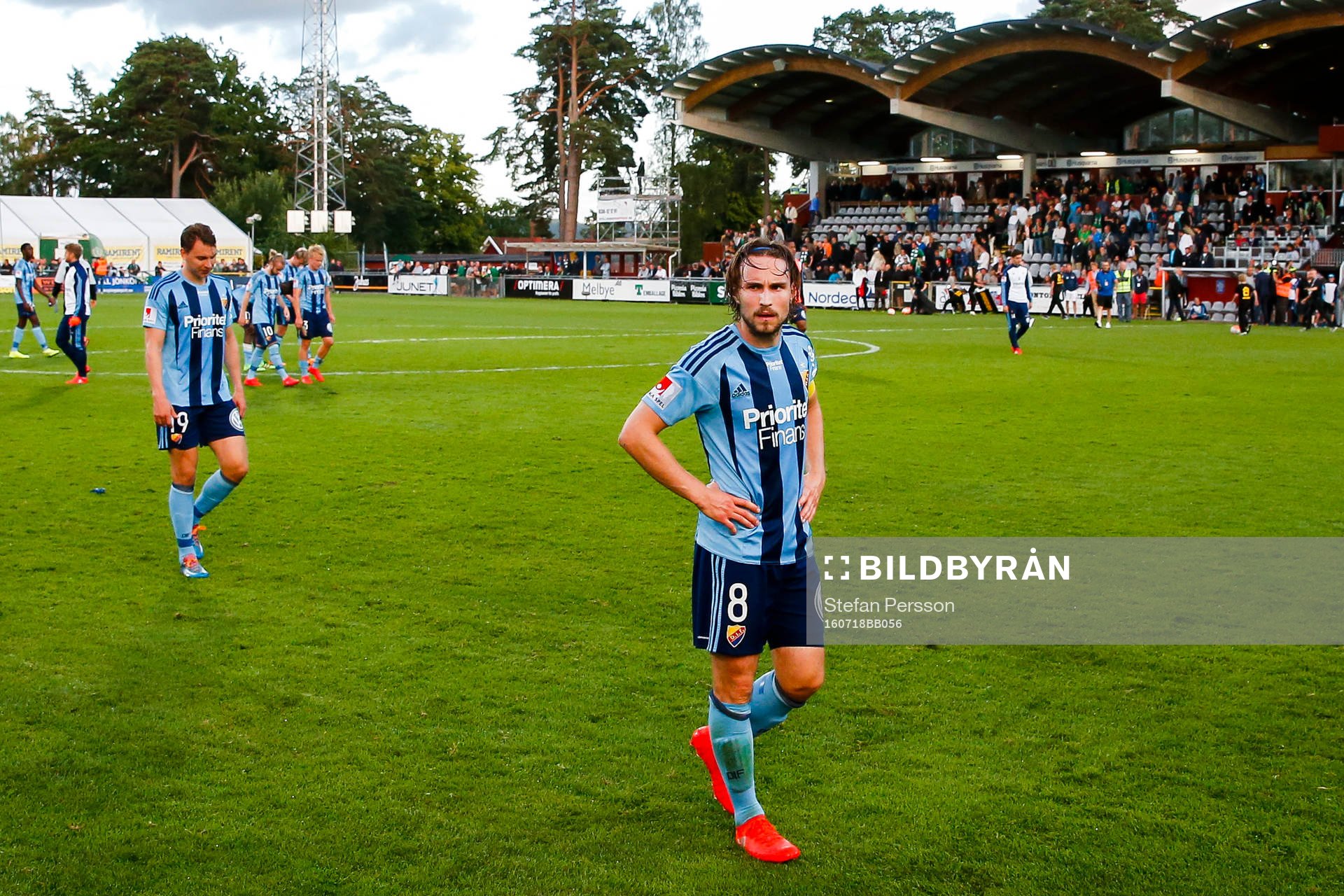 Djurgårdens Kevin Walker deppar