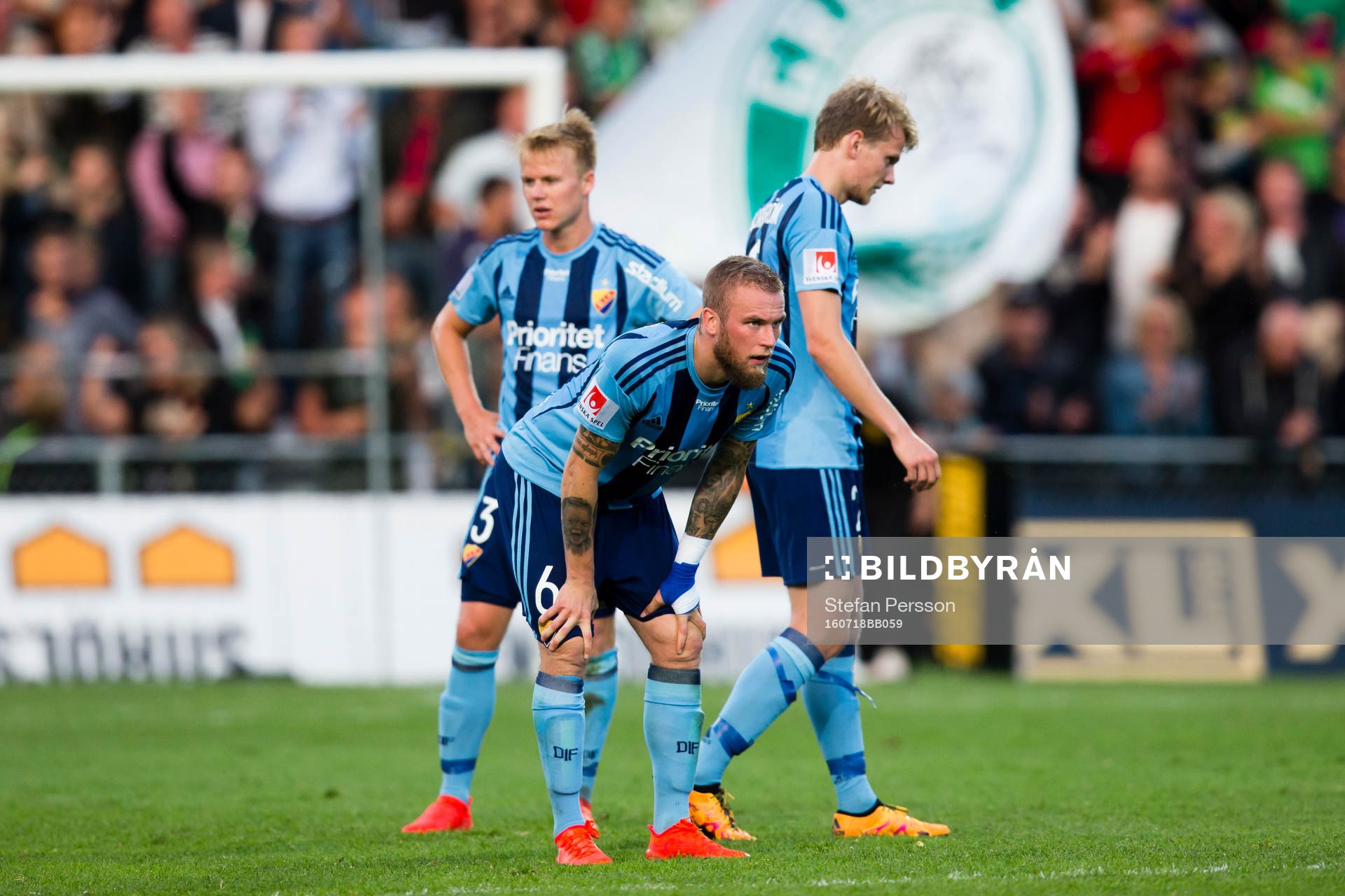 Djurgårdens Elliot Käck, Alexander Faltsetas och Jesper