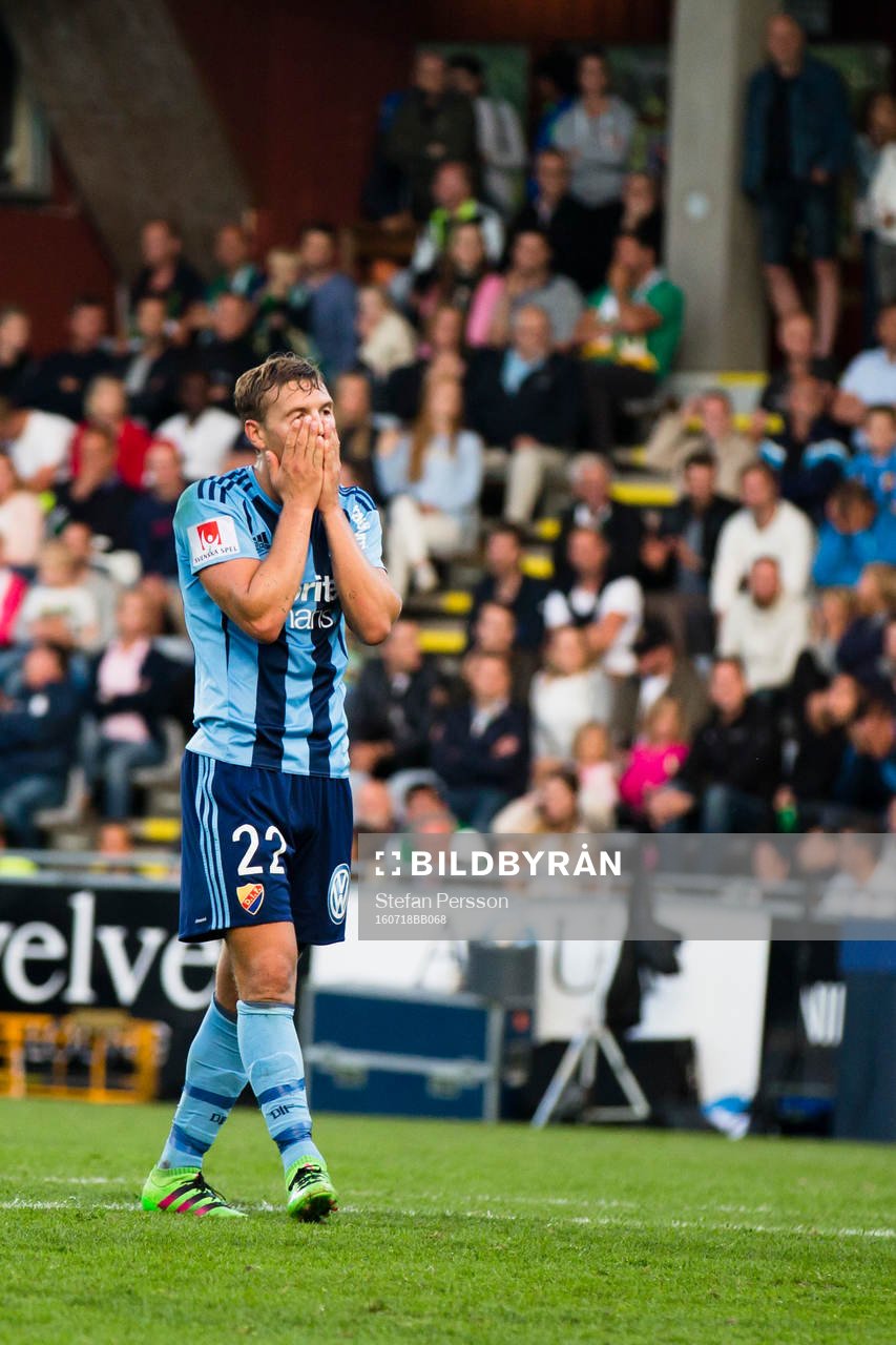 Djurgårdens Jesper Karlström deppar