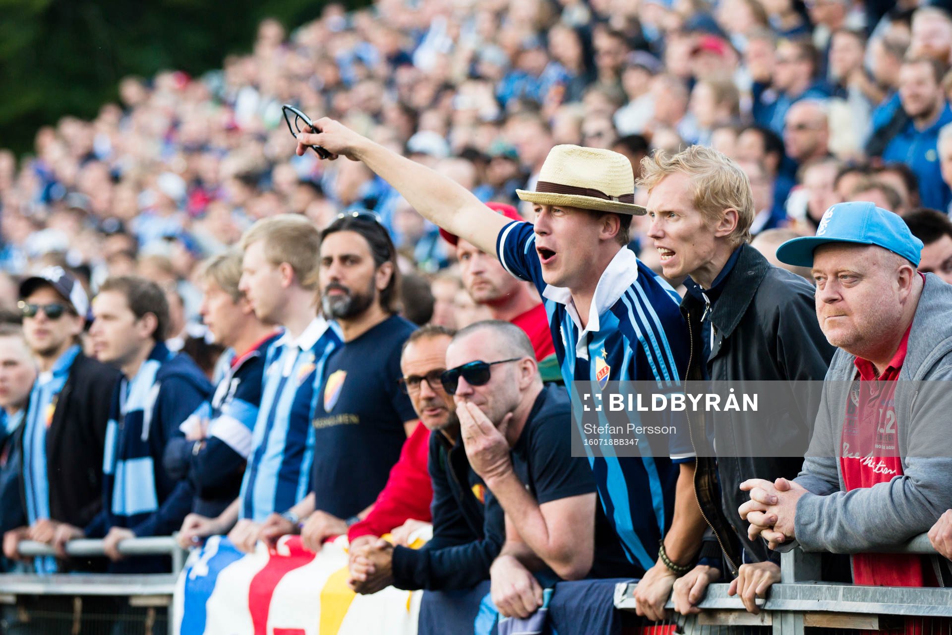 Djurgårdens supportrar