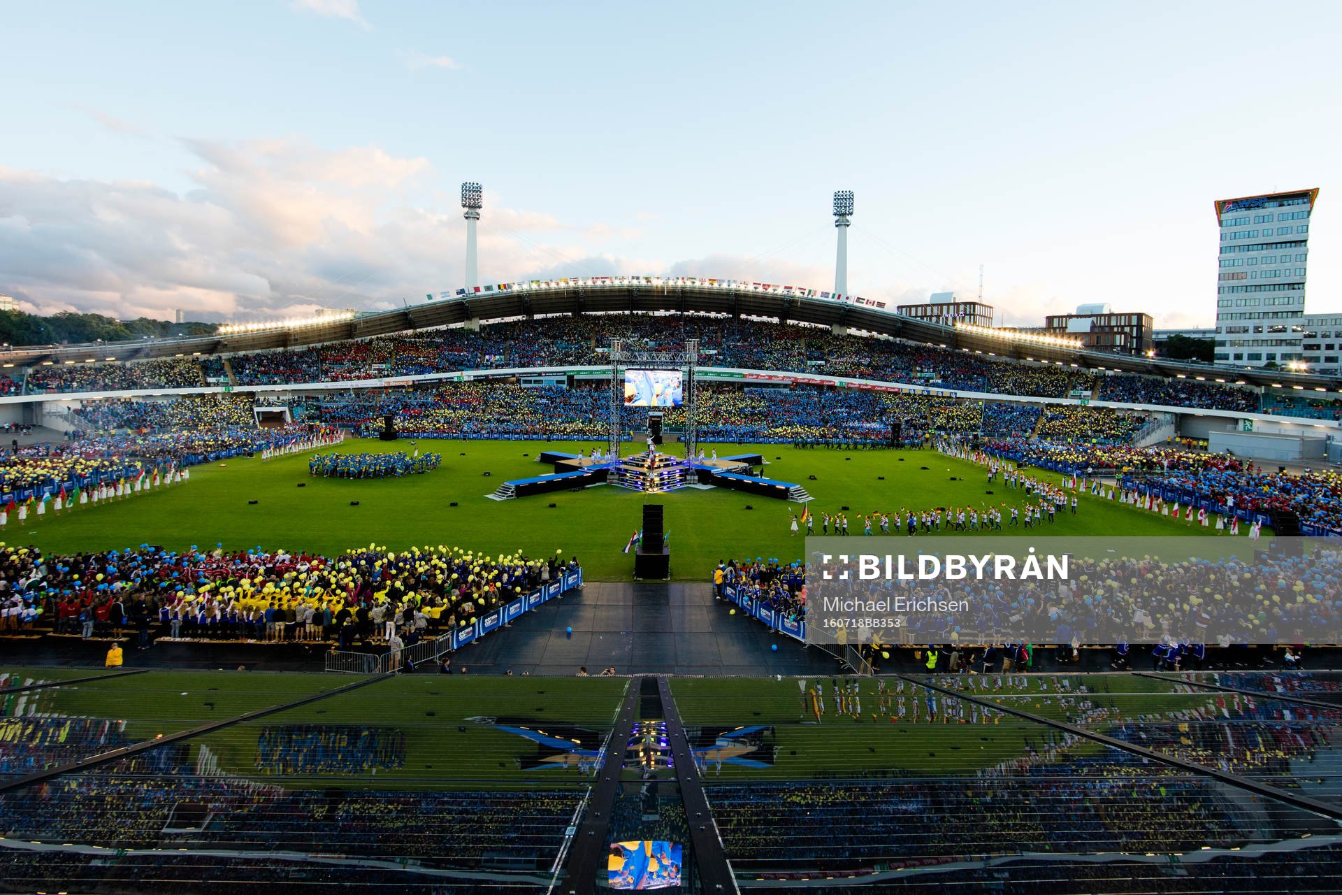 Vy över Nya Ullevi