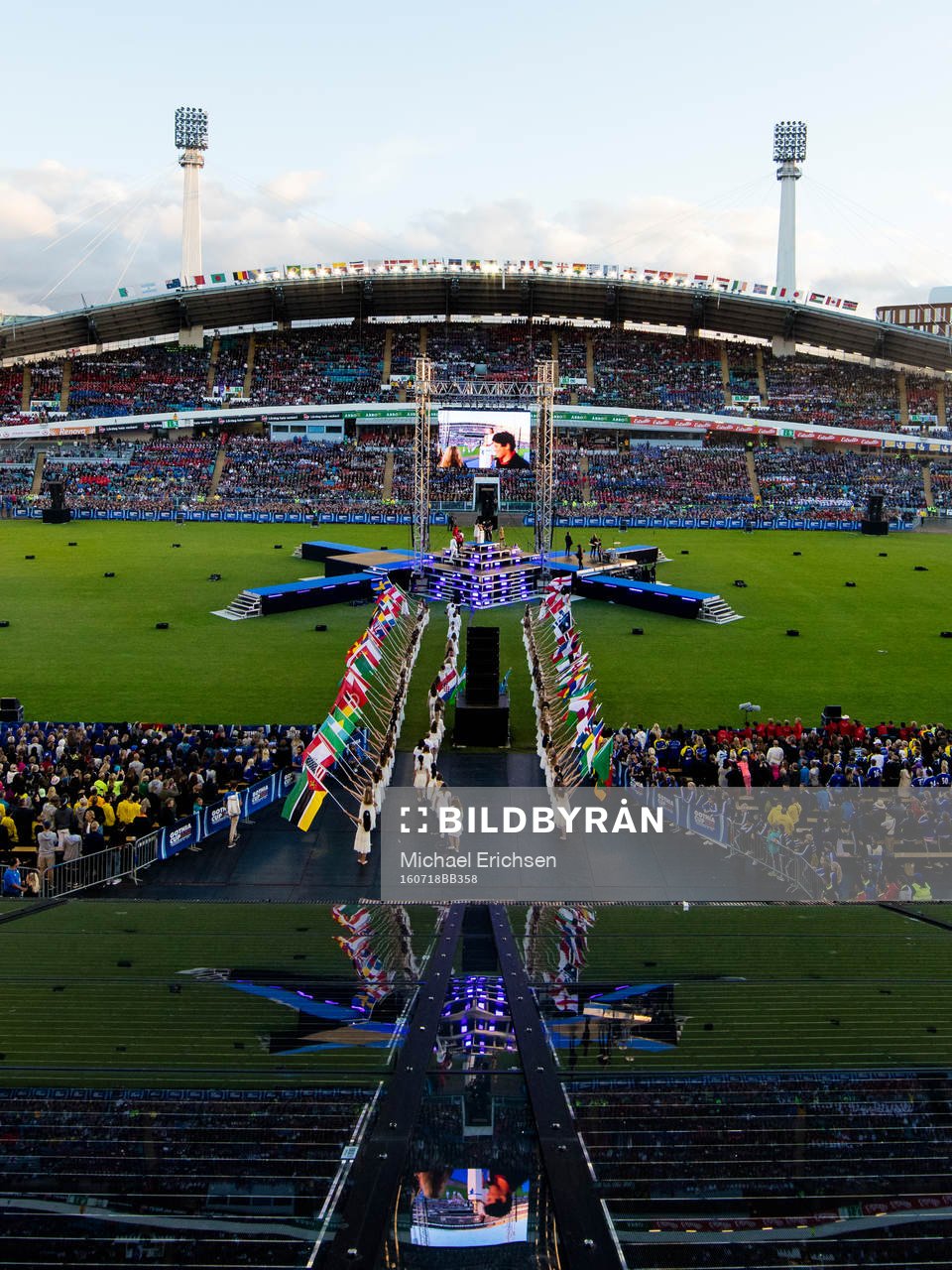 Vy över Nya Ullevi