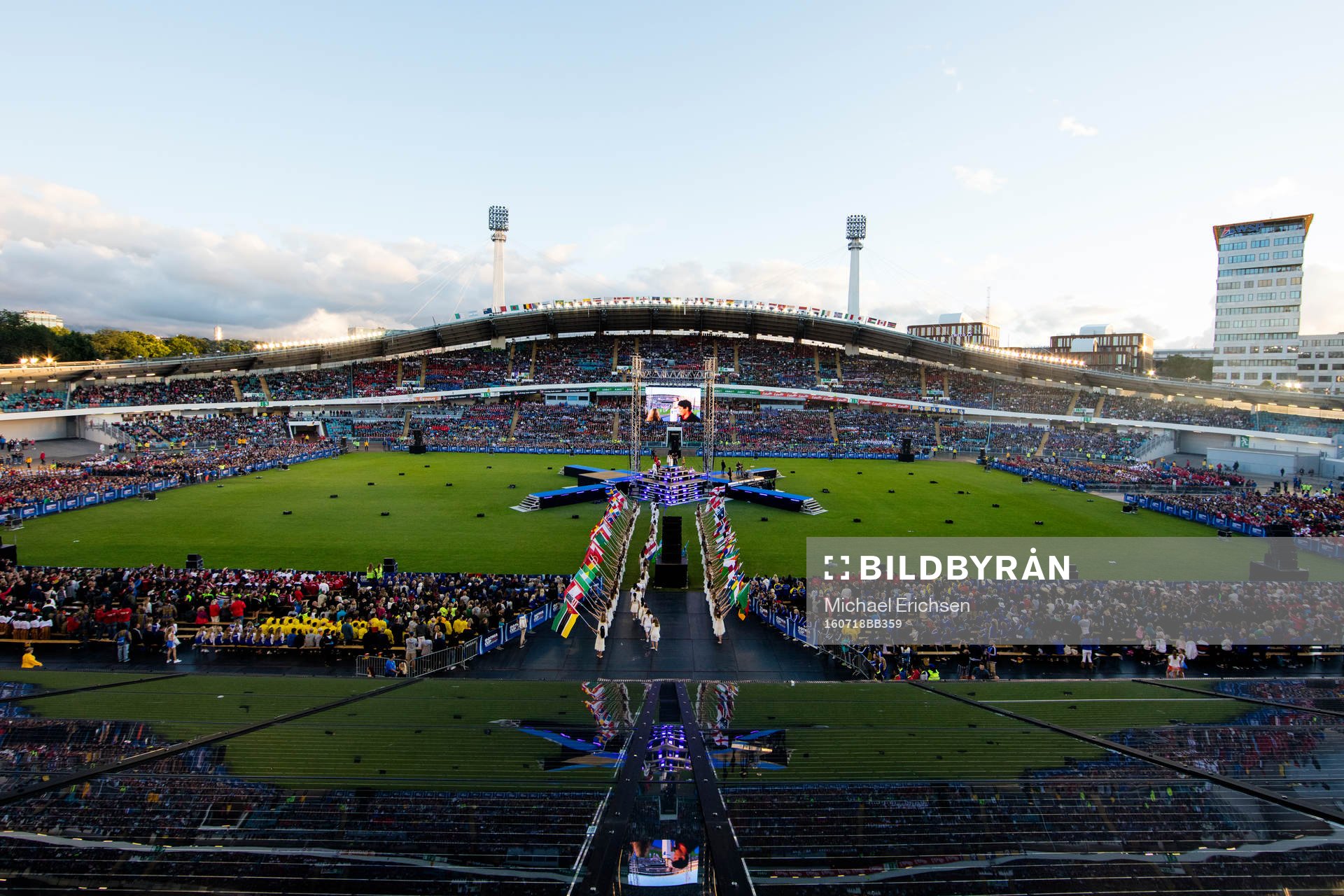 Vy över Nya Ullevi