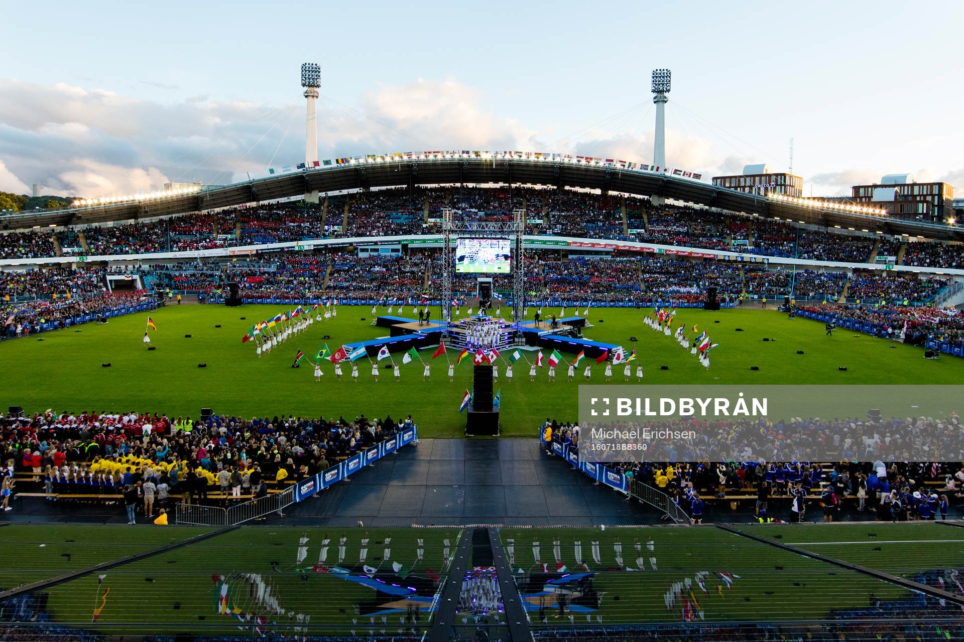 Vy över Nya Ullevi