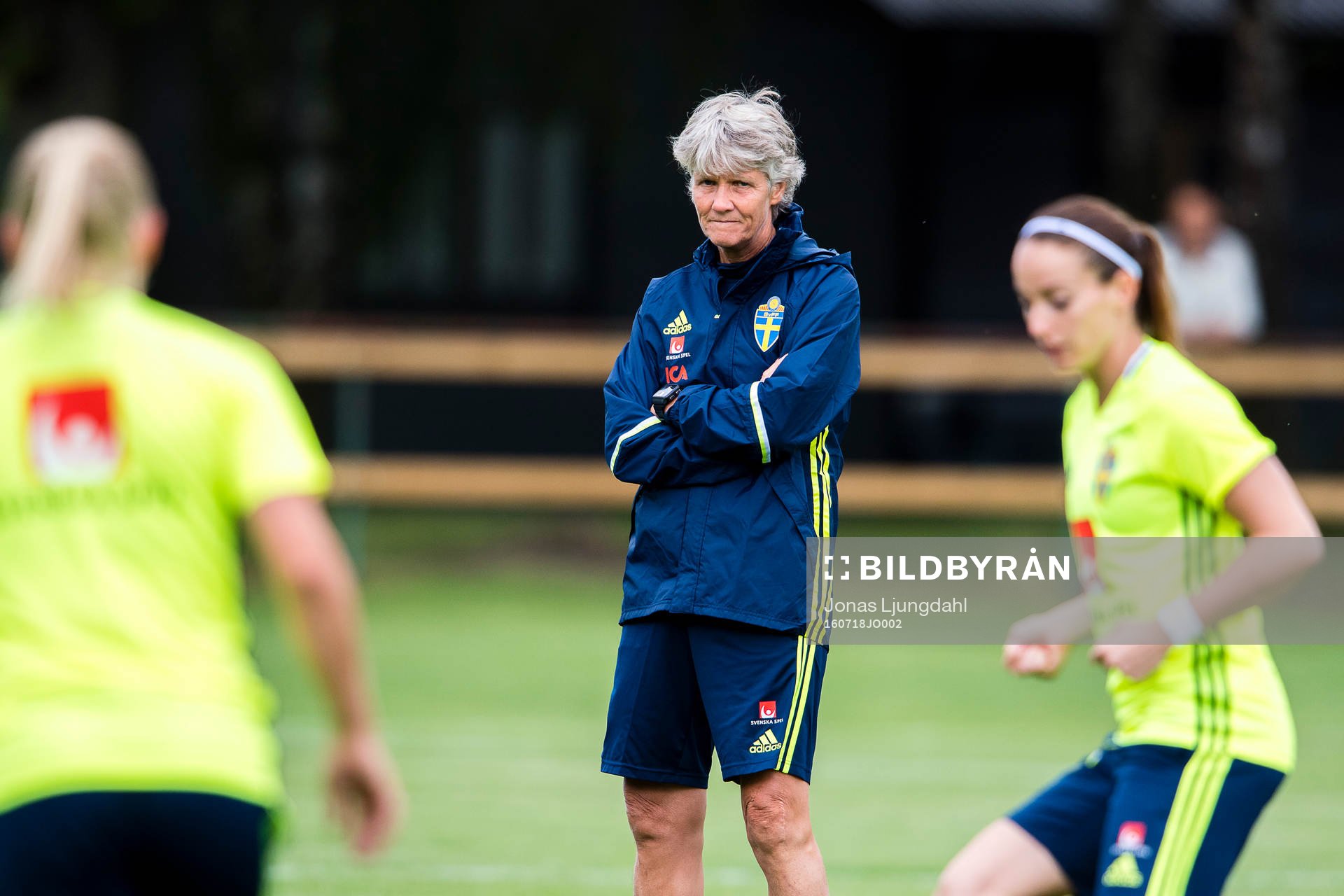 Förbundskapten Pia Sundhage